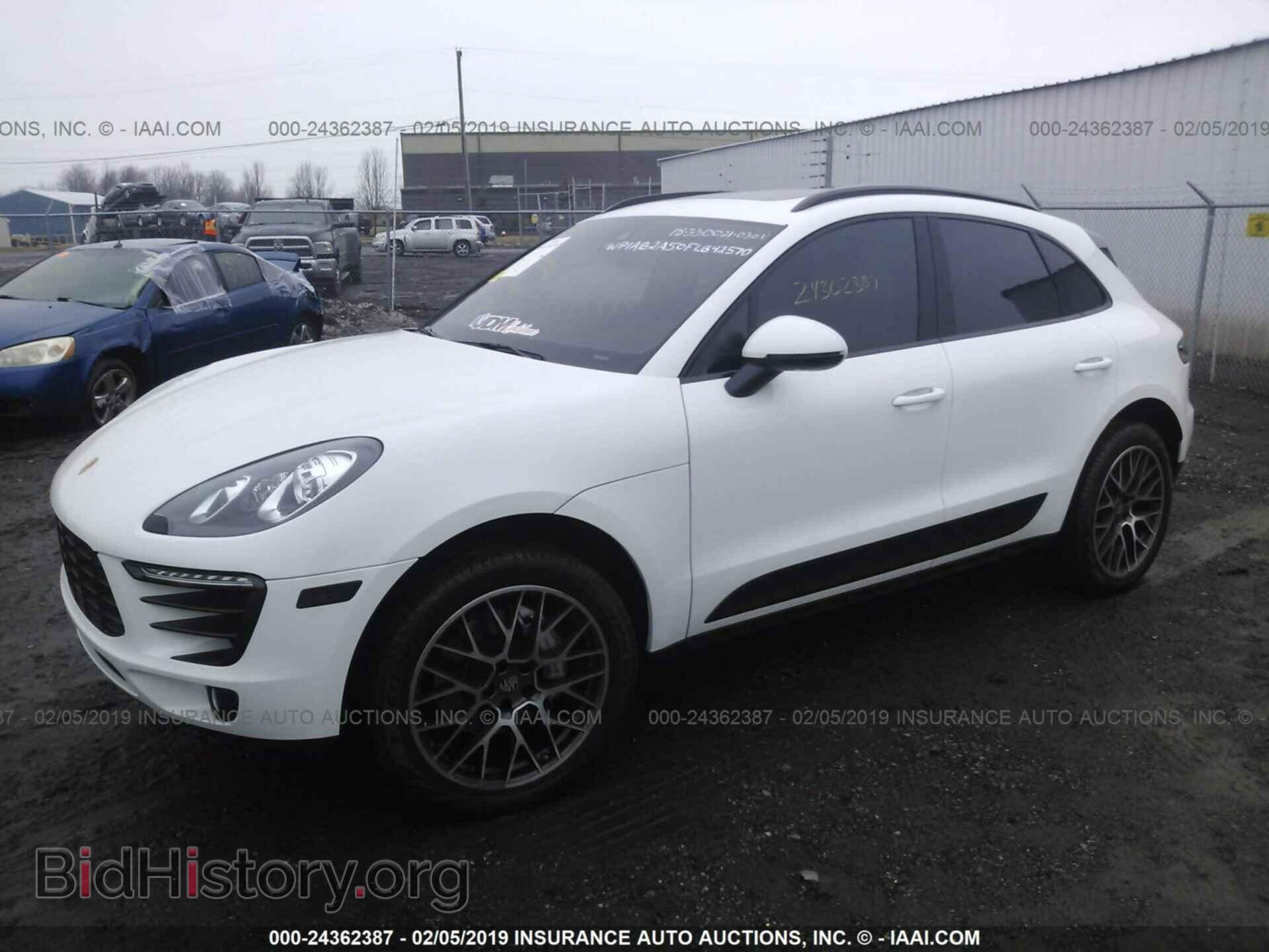 2015 PORSCHE MACAN - VIN: WP1AB2A50FLB42570 - Фото 2