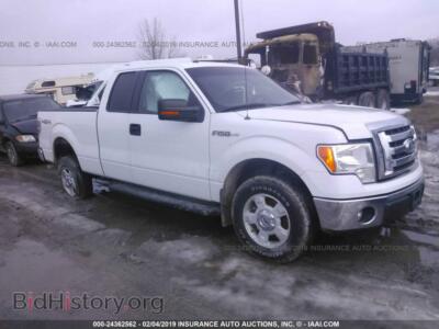 2012 Ford F150, white — VIN 1FTFX1EF6CFB56487, IAAI