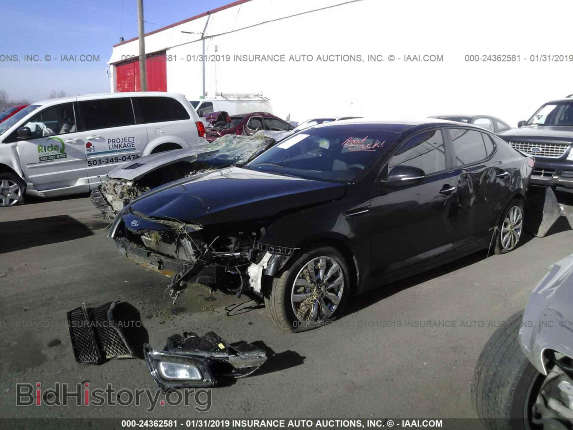 2015 KIA OPTIMA - VIN: KNAGM4A78F5615832 - Фото 2