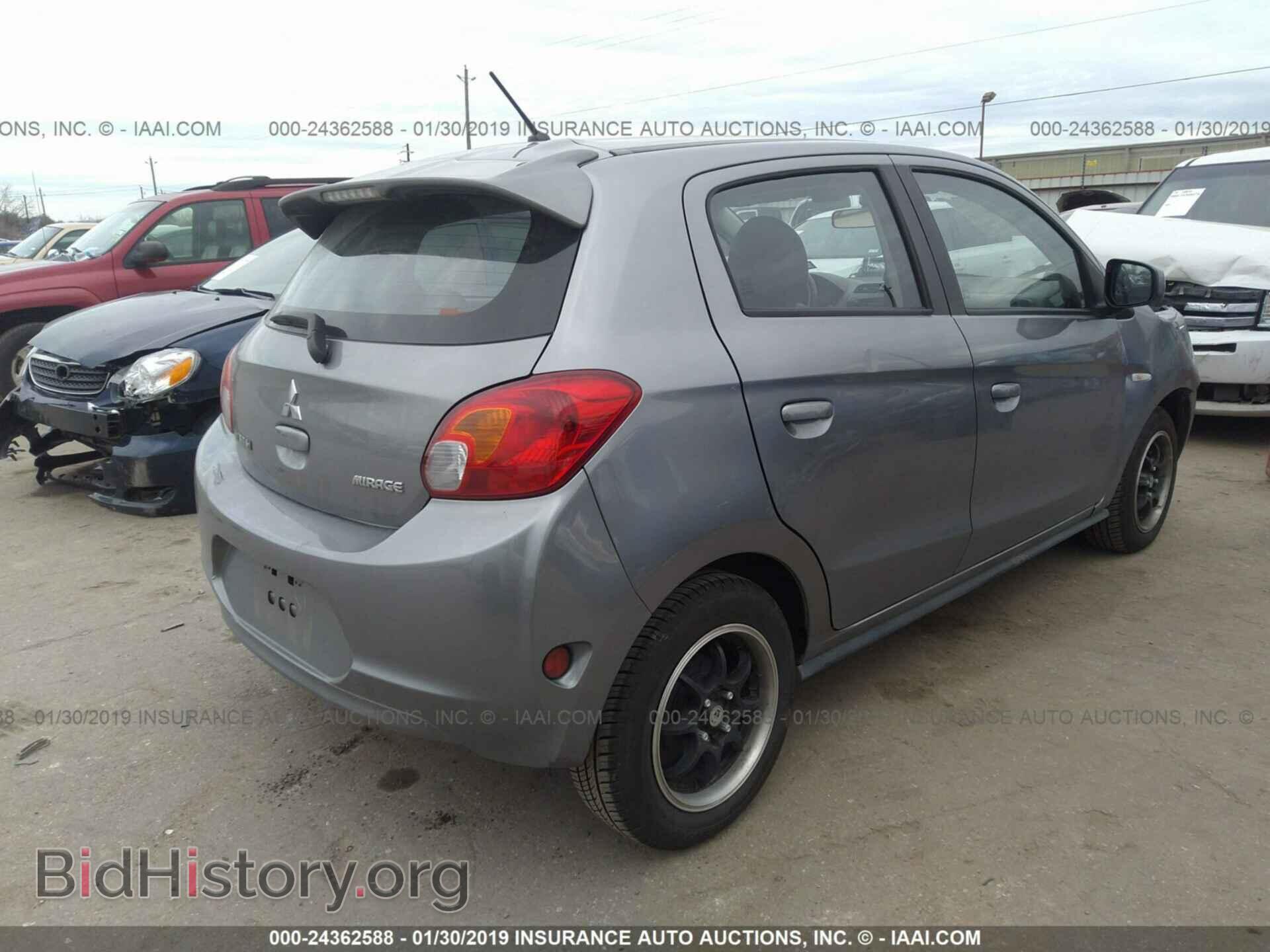 2015 MITSUBISHI MIRAGE - VIN: ML32A3HJ3FH052756 - Фото 4
