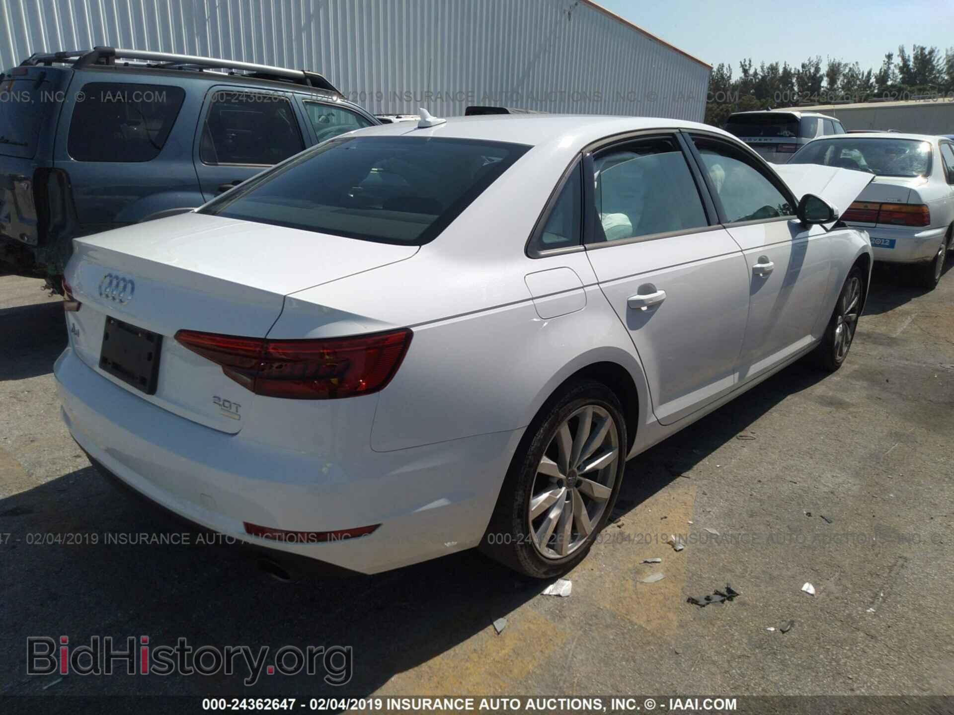 2017 AUDI A4 - VIN: WAUGMAF4XHN053724 - Фото 4