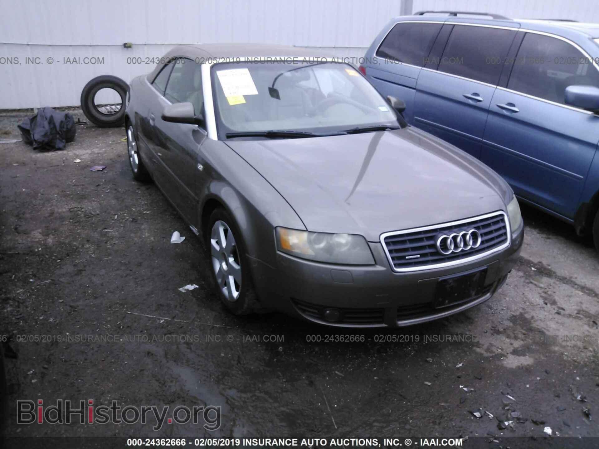 Photo WAUDT48HX5K003247 - AUDI A4 2005