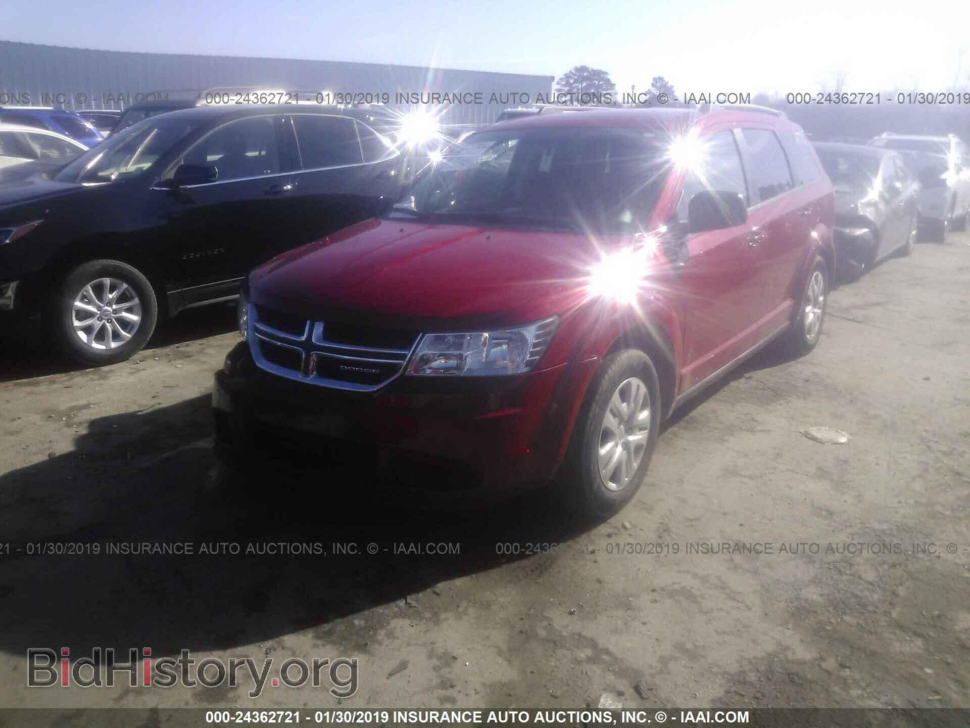2016 DODGE JOURNEY - VIN: 3C4PDCAB8GT148866 - Фото 2