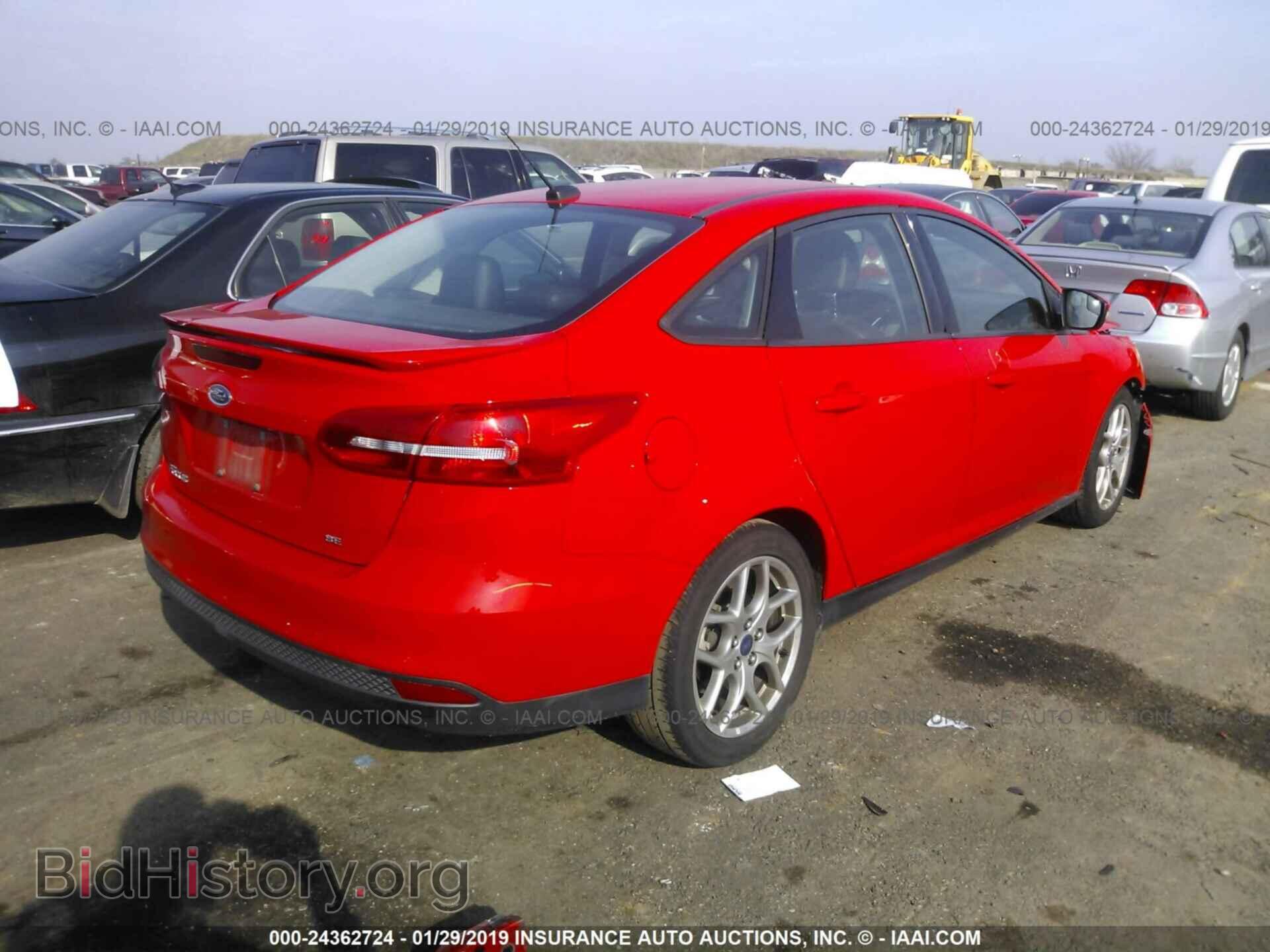 2015 FORD FOCUS - VIN: 1FADP3F22FL336091 - Фото 4