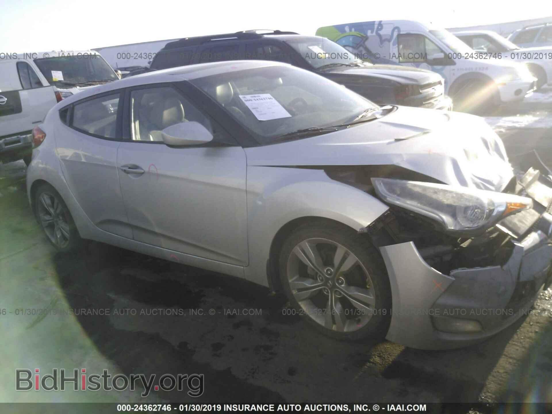 Photo KMHTC6AD3CU073798 - HYUNDAI VELOSTER 2012
