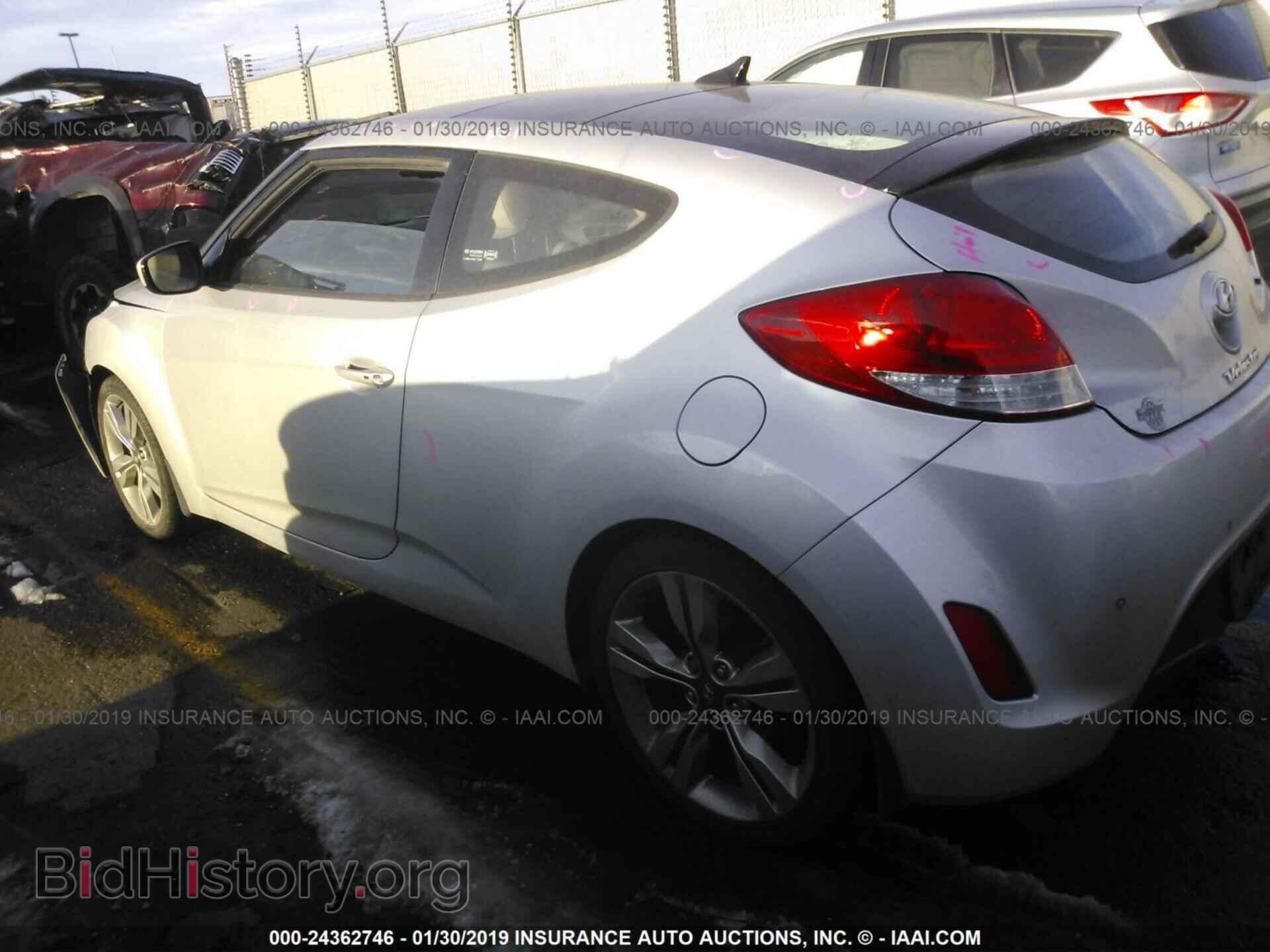 2012 HYUNDAI VELOSTER - VIN: KMHTC6AD3CU073798 - Фото 3