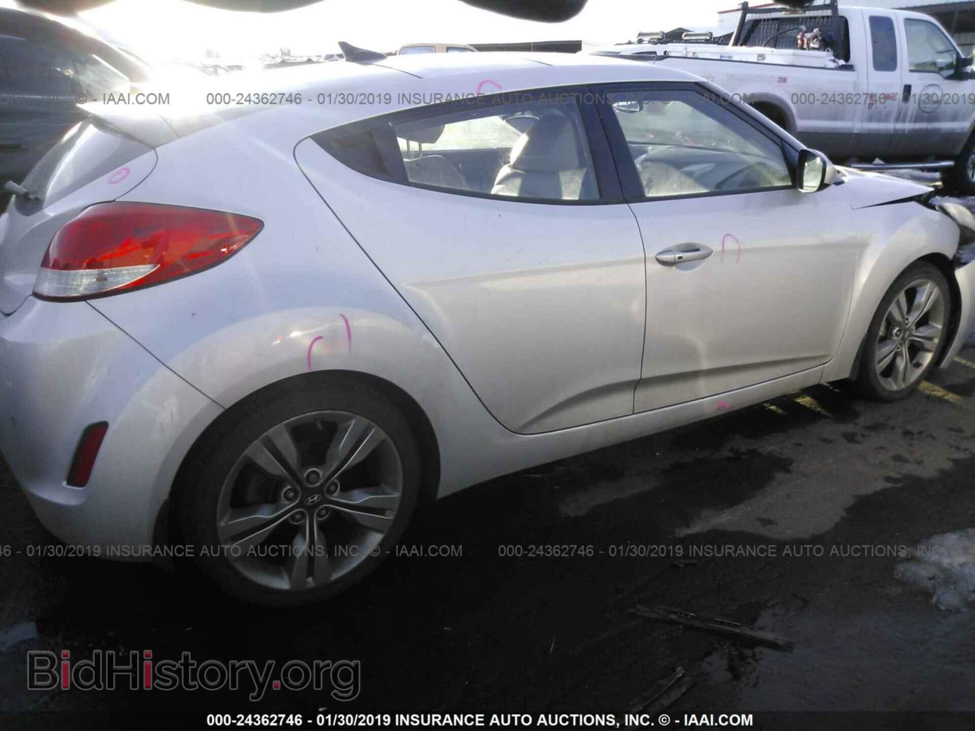 2012 HYUNDAI VELOSTER - VIN: KMHTC6AD3CU073798 - Фото 4