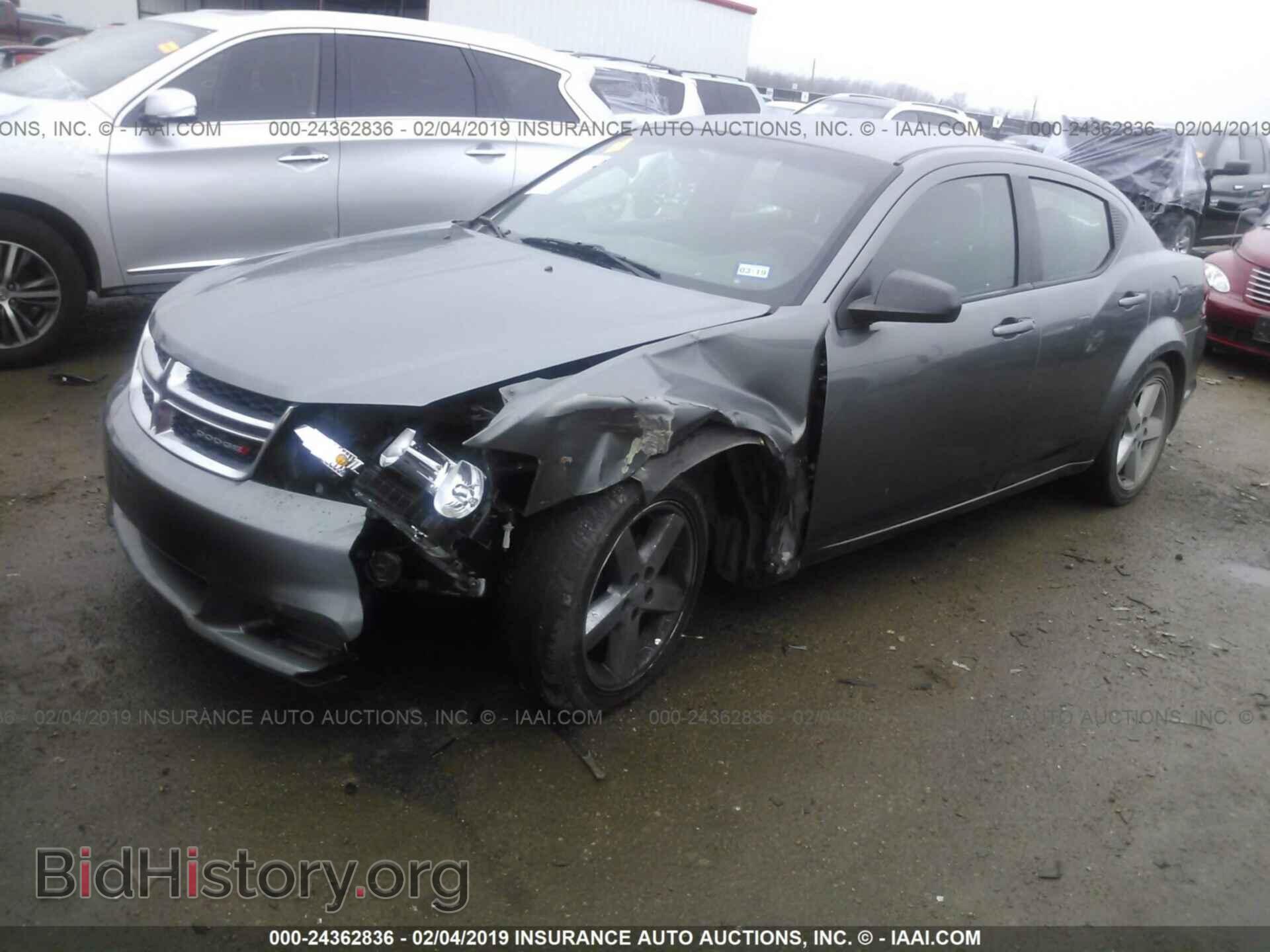 2012 DODGE AVENGER - VIN: 1C3CDZAB7CN252331 - Фото 2