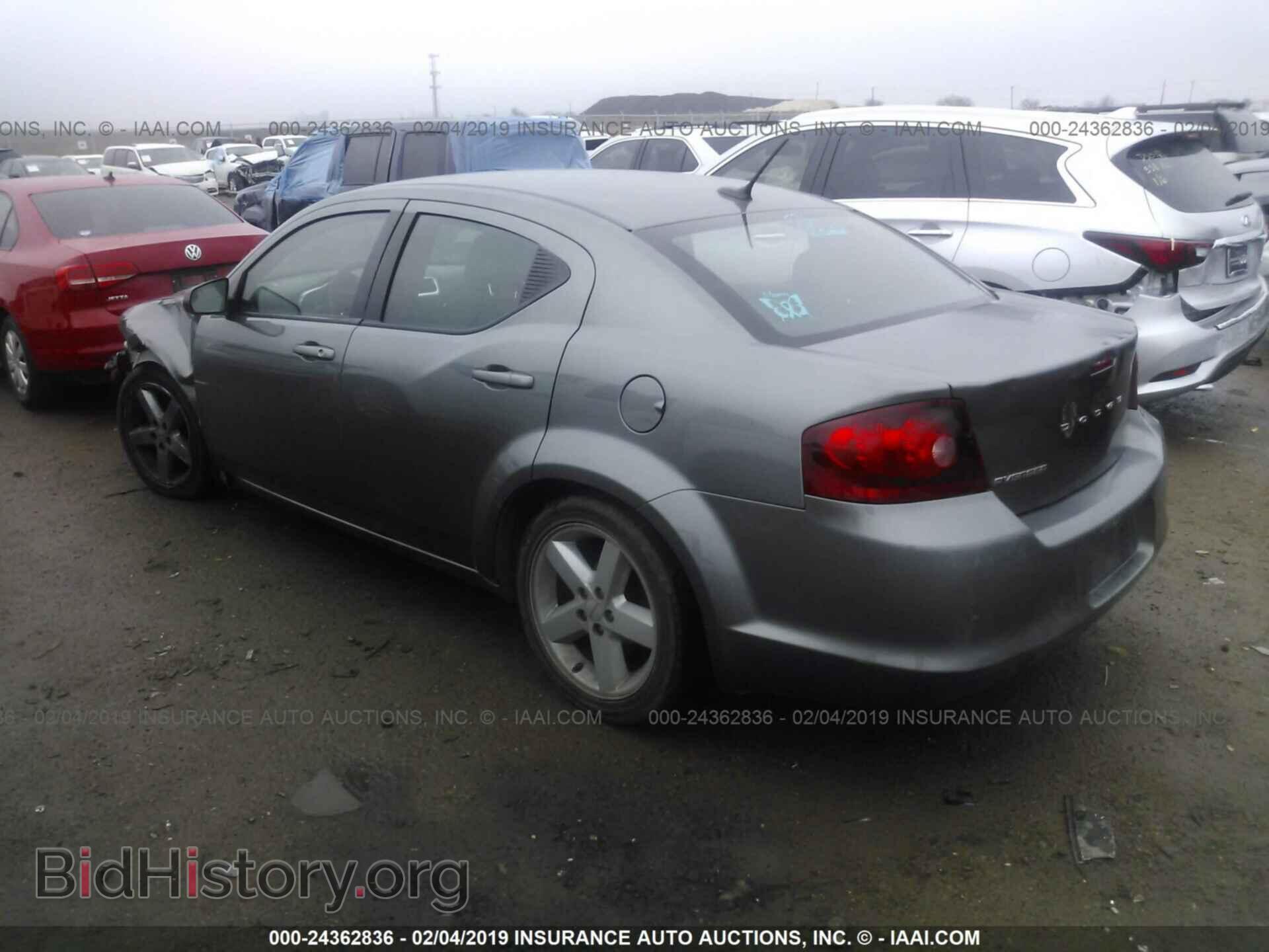2012 DODGE AVENGER - VIN: 1C3CDZAB7CN252331 - Фото 3
