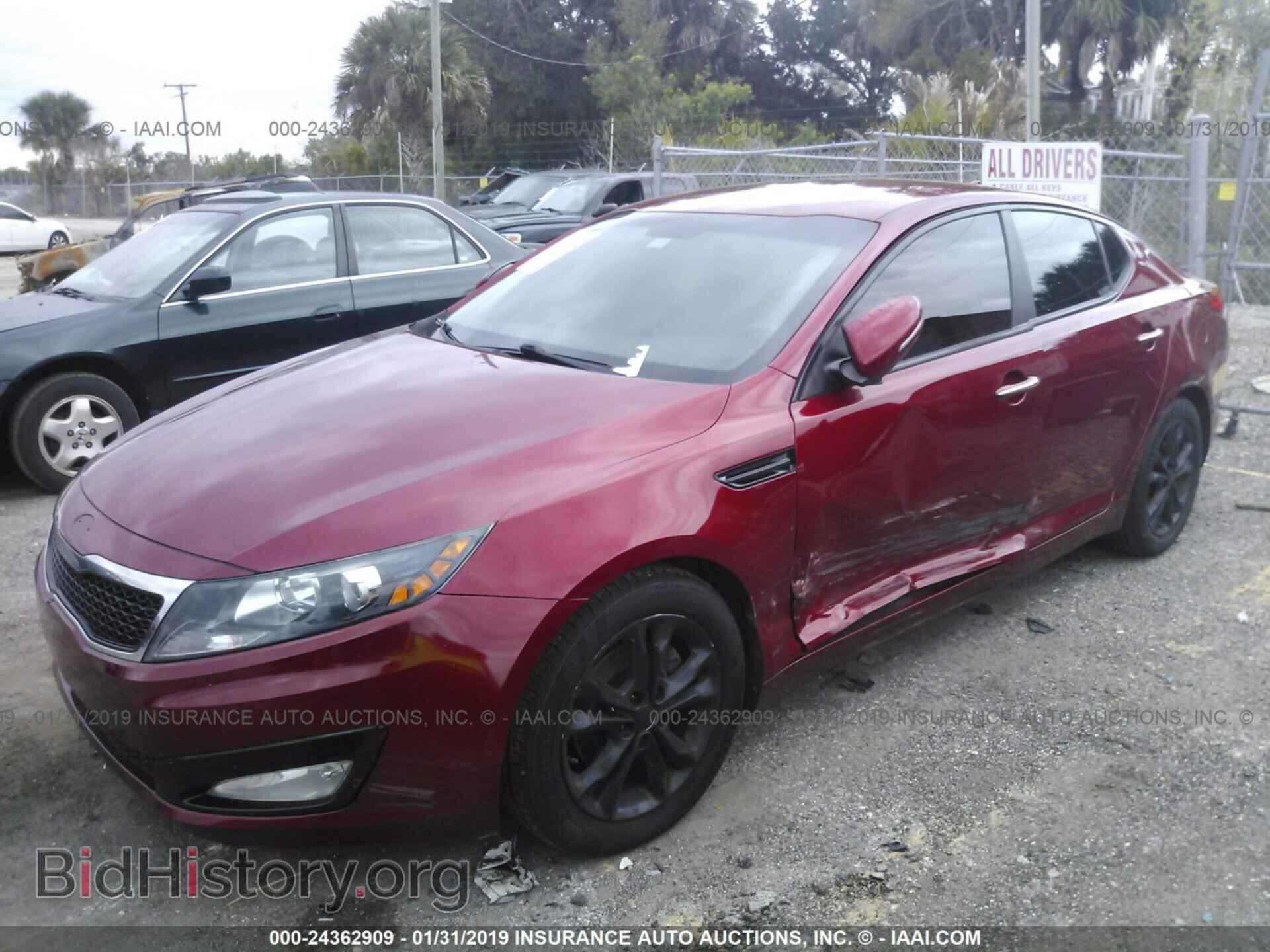 2013 KIA OPTIMA - VIN: 5XXGM4A72DG184741 - Photo 2