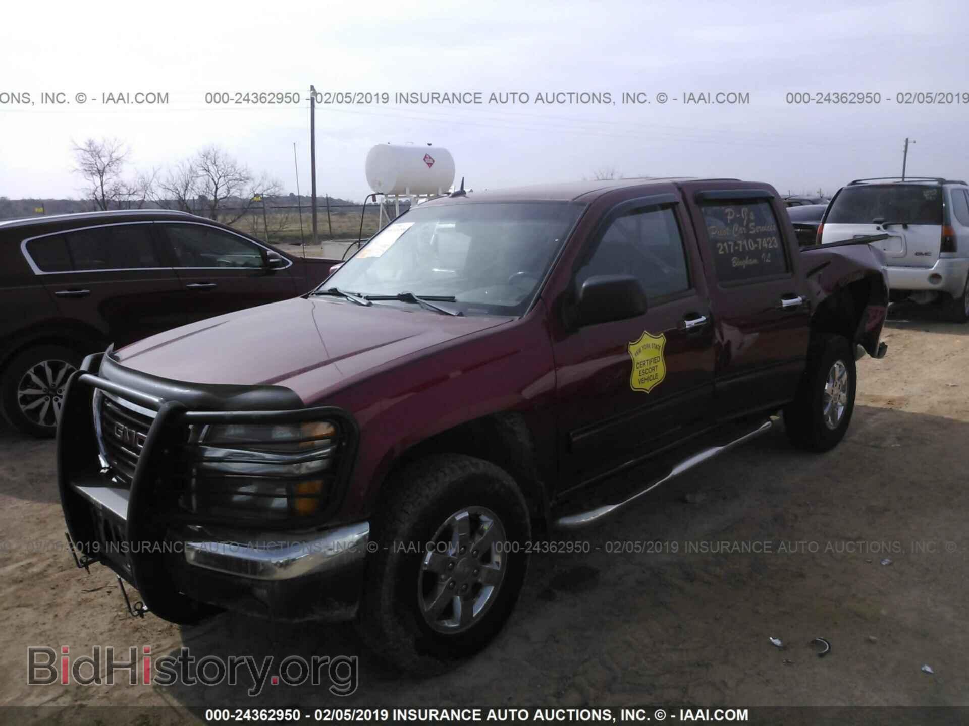 2011 GMC CANYON - VIN: 1GTH6NFE3B8110899 - Фото 2
