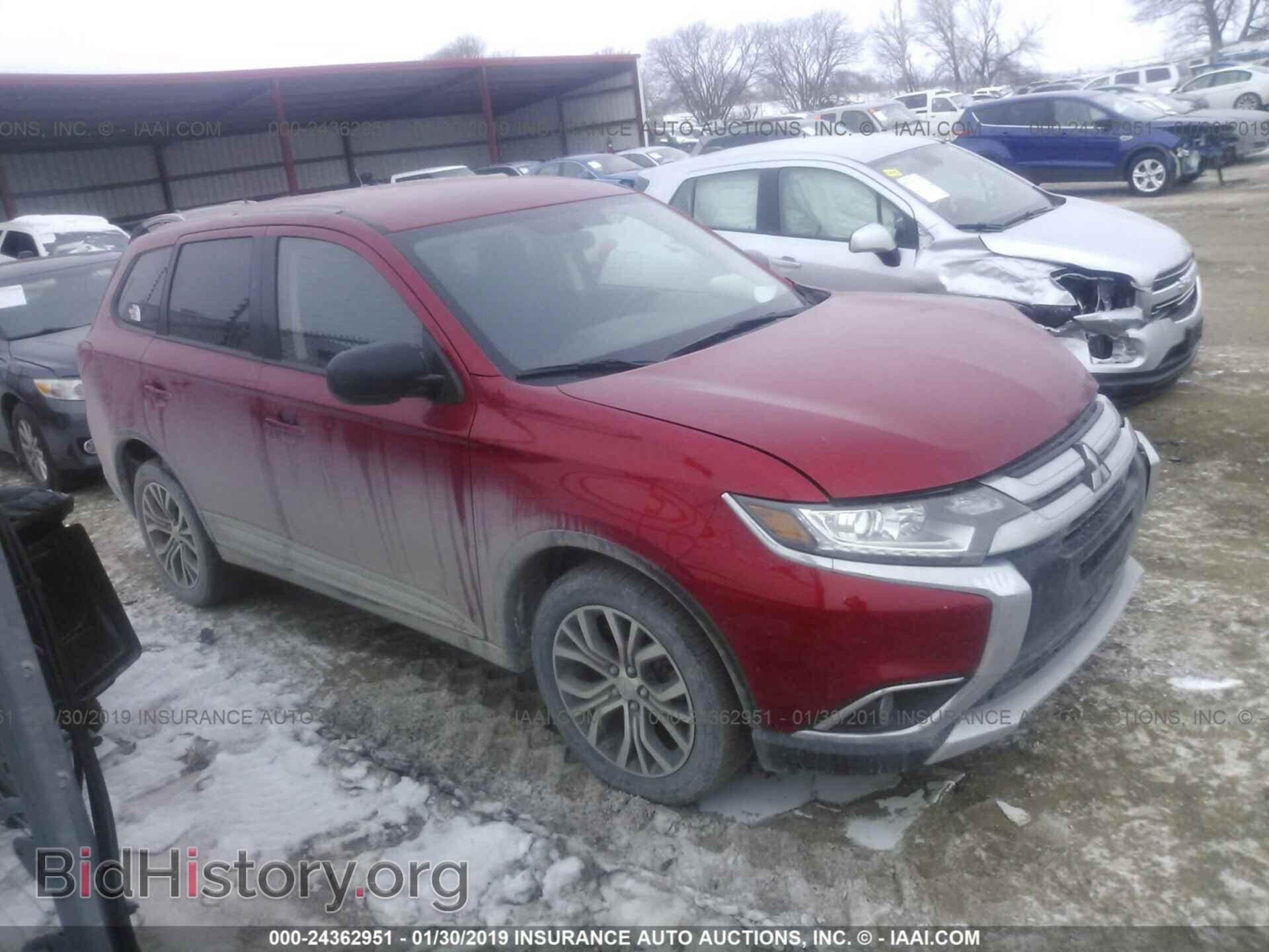Фотография JA4AZ3A34GZ045575 - MITSUBISHI OUTLANDER 2016