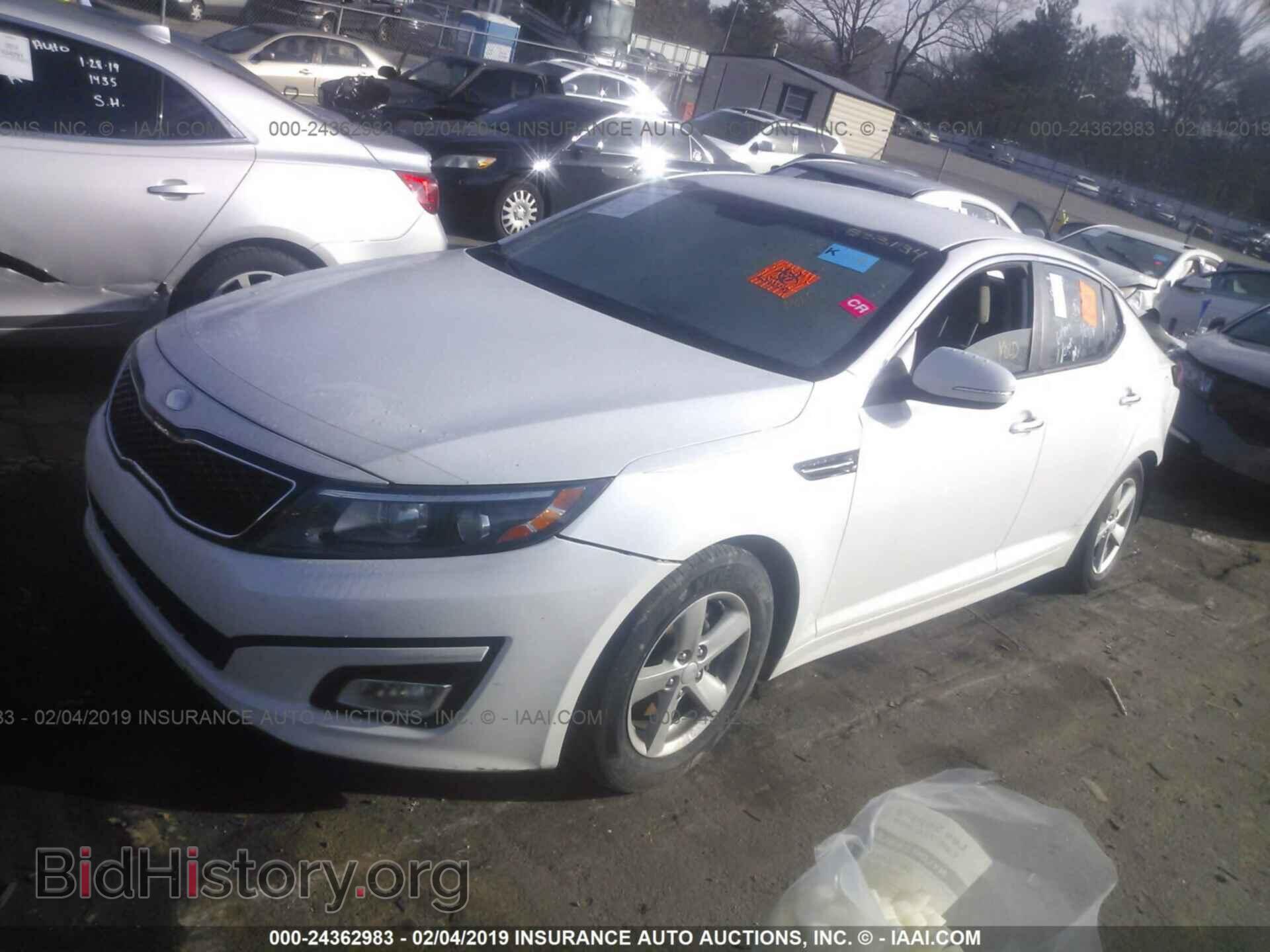 2014 KIA OPTIMA - VIN: KNAGM4A70E5460336 - Photo 2