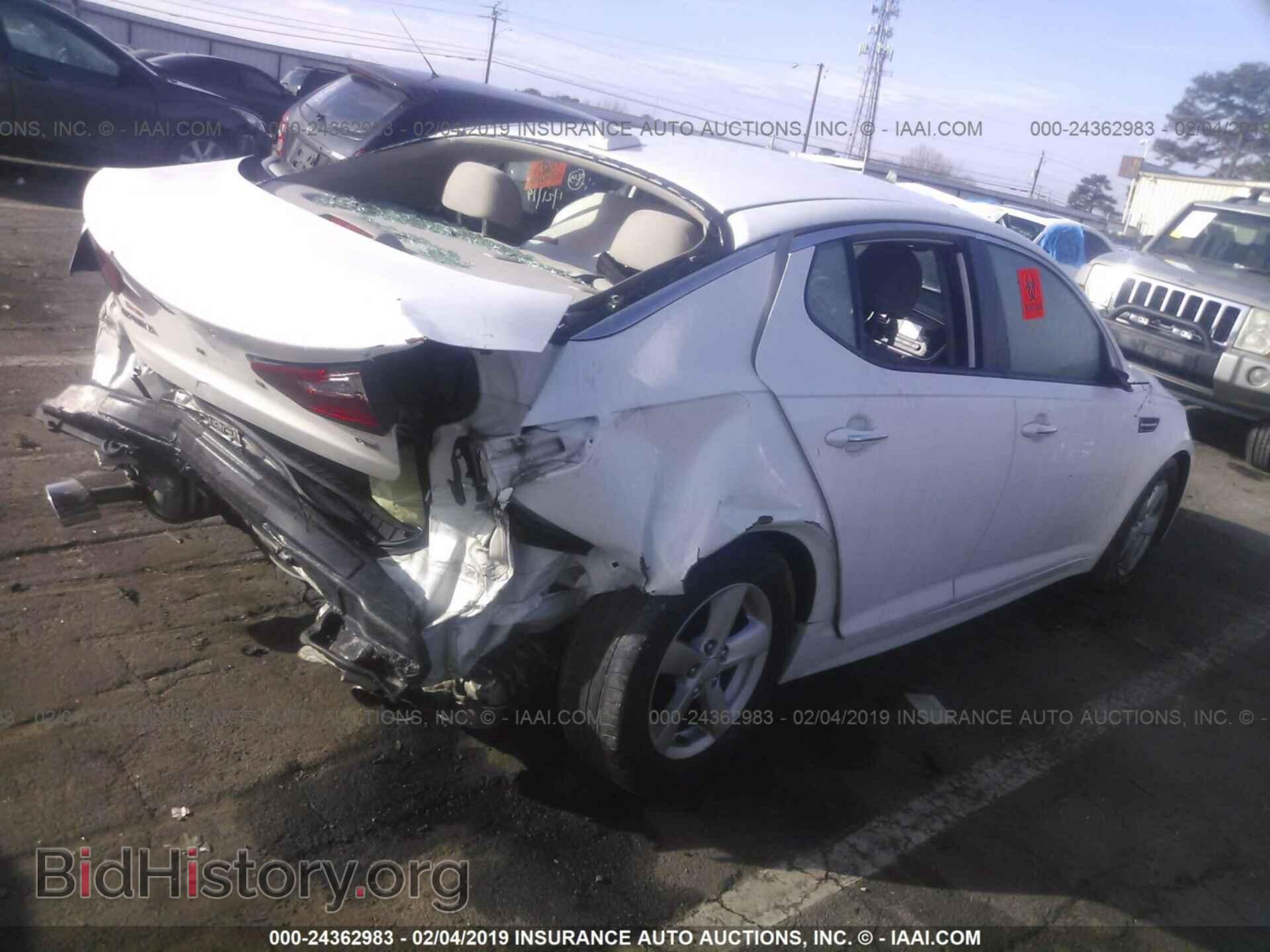 2014 KIA OPTIMA - VIN: KNAGM4A70E5460336 - Photo 4