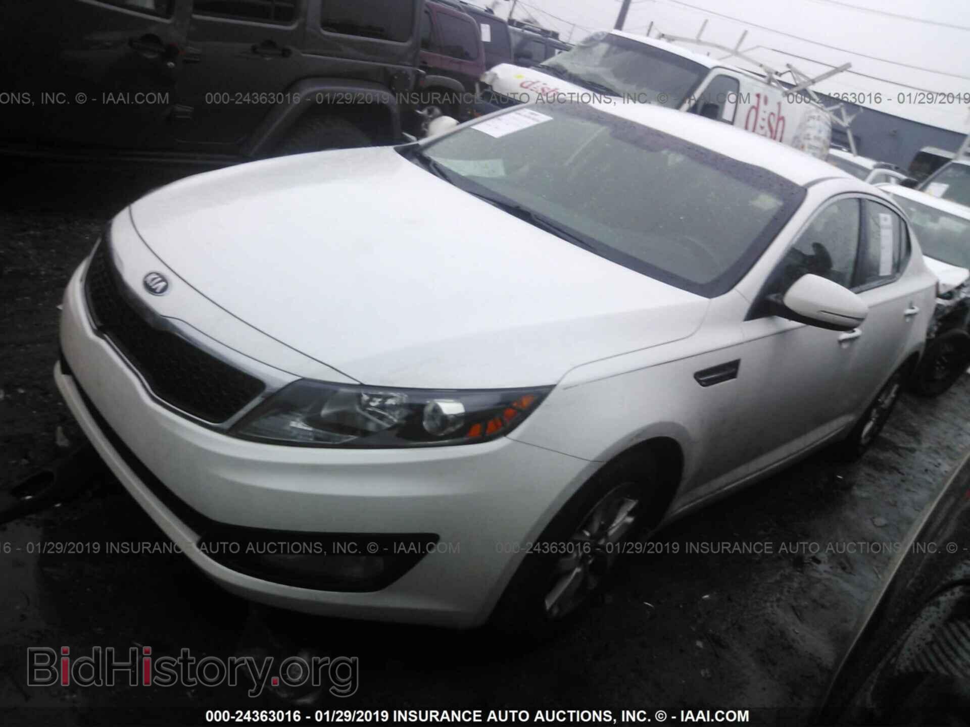 2013 KIA OPTIMA - VIN: KNAGM4A70D5380744 - Фото 2