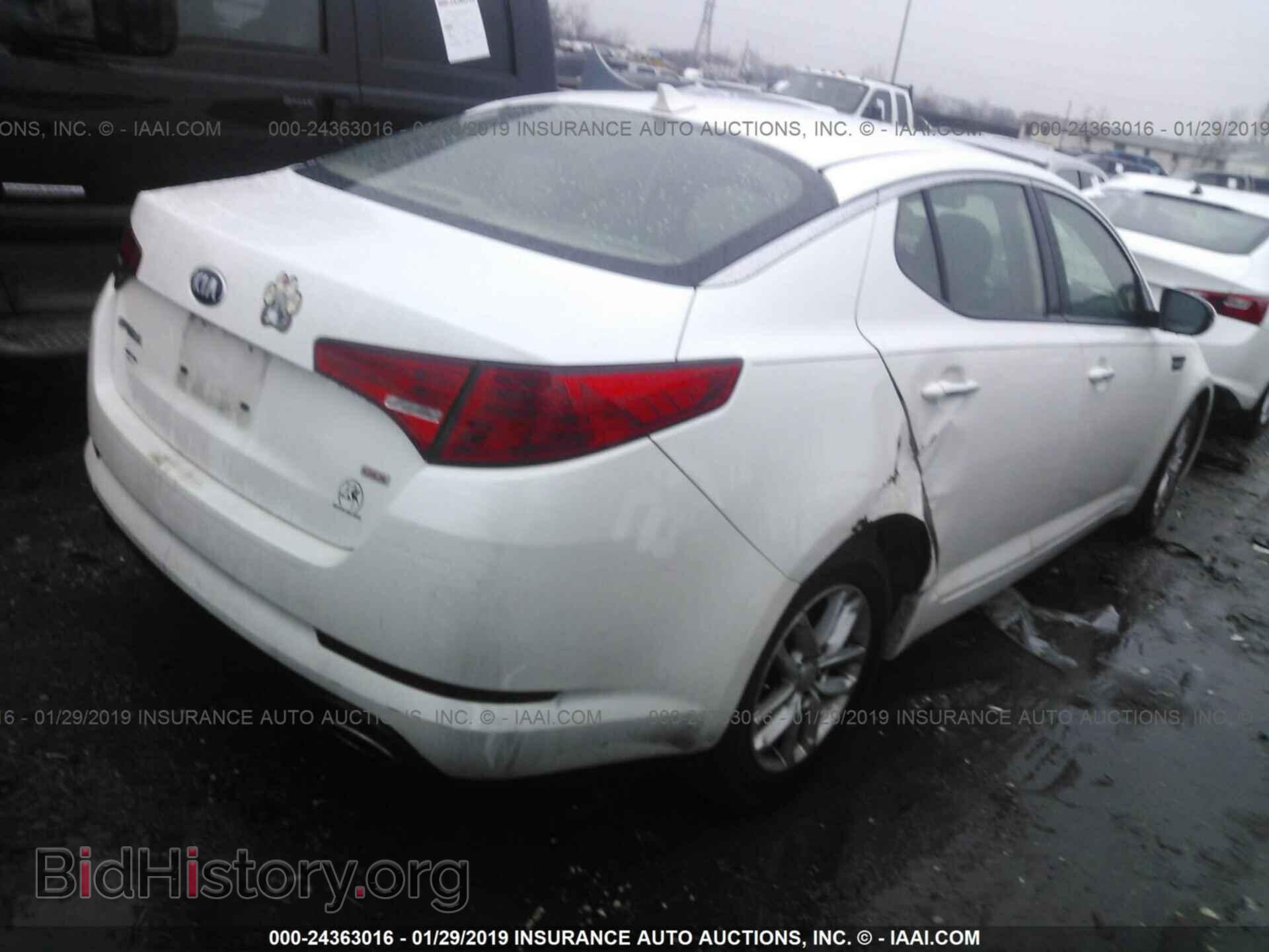 2013 KIA OPTIMA - VIN: KNAGM4A70D5380744 - Фото 4