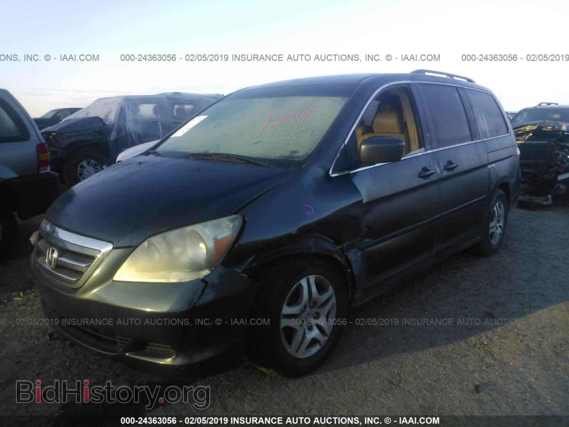 2005 HONDA ODYSSEY - VIN: 5FNRL38785B100034 - Фото 2