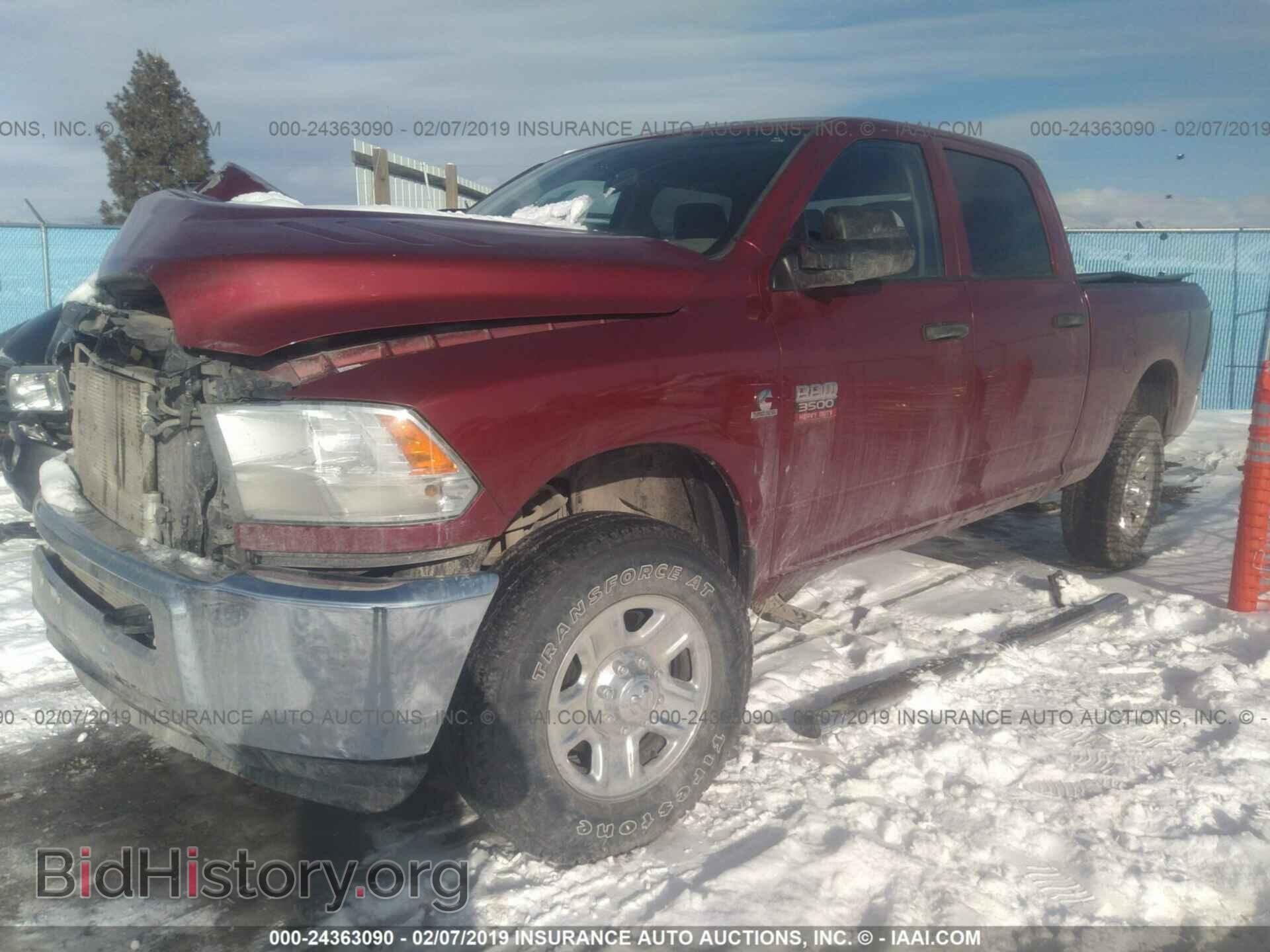2012 DODGE RAM 3500 - VIN: 3C63D3CL2CG313888 - Фото 2