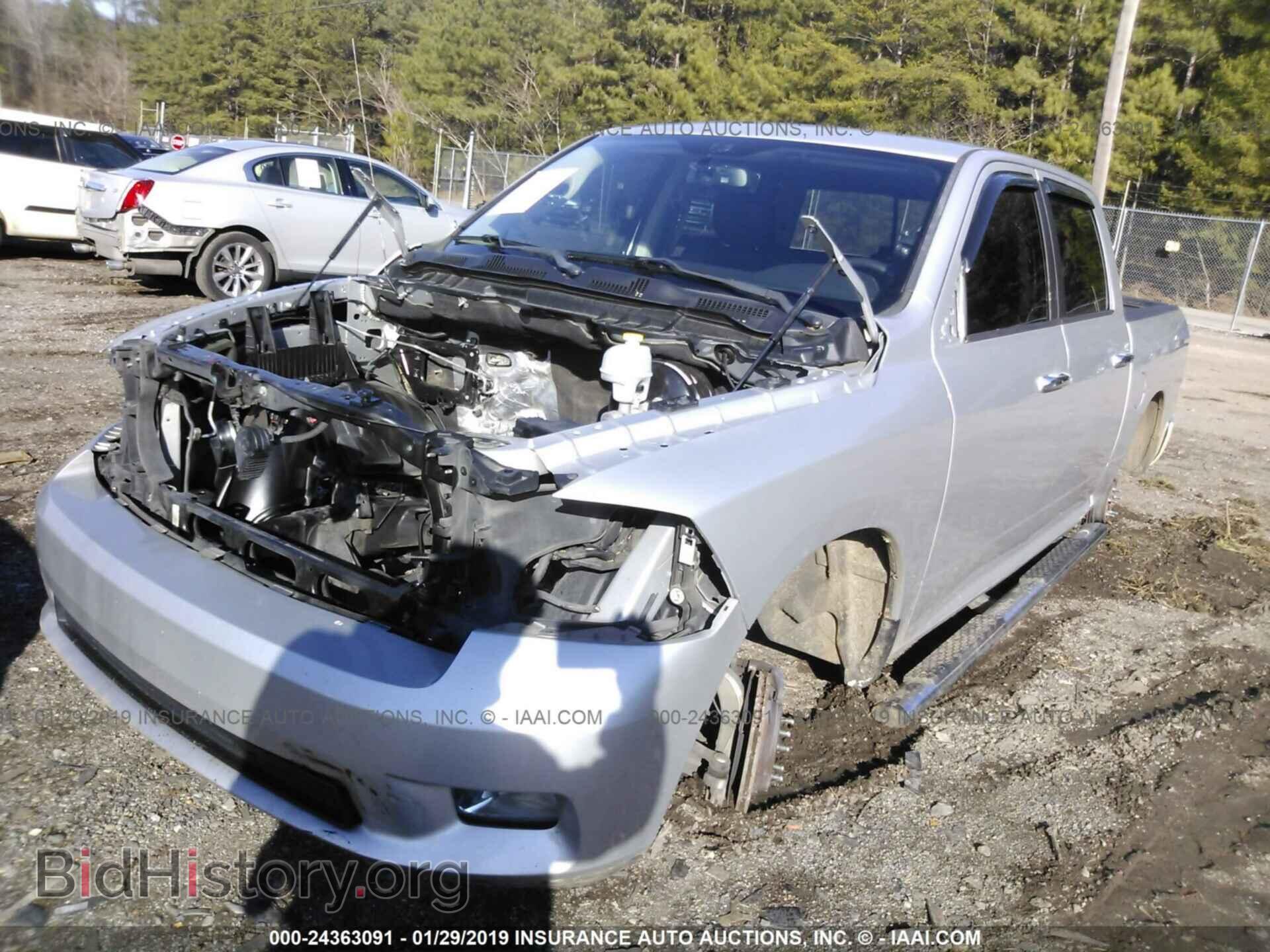 2012 DODGE RAM 1500 - VIN: 1C6RD6PT9CS300649 - Фото 2