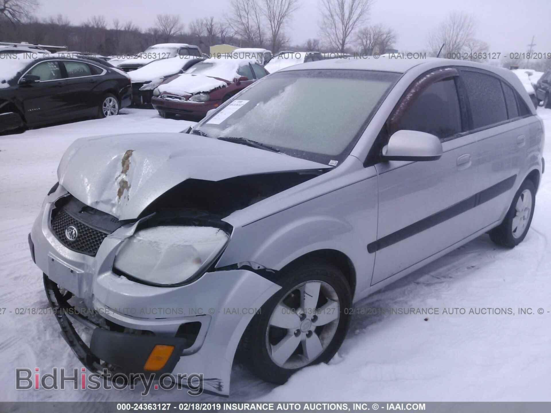 2008 KIA RIO - VIN: KNADE163086398438 - Фото 2