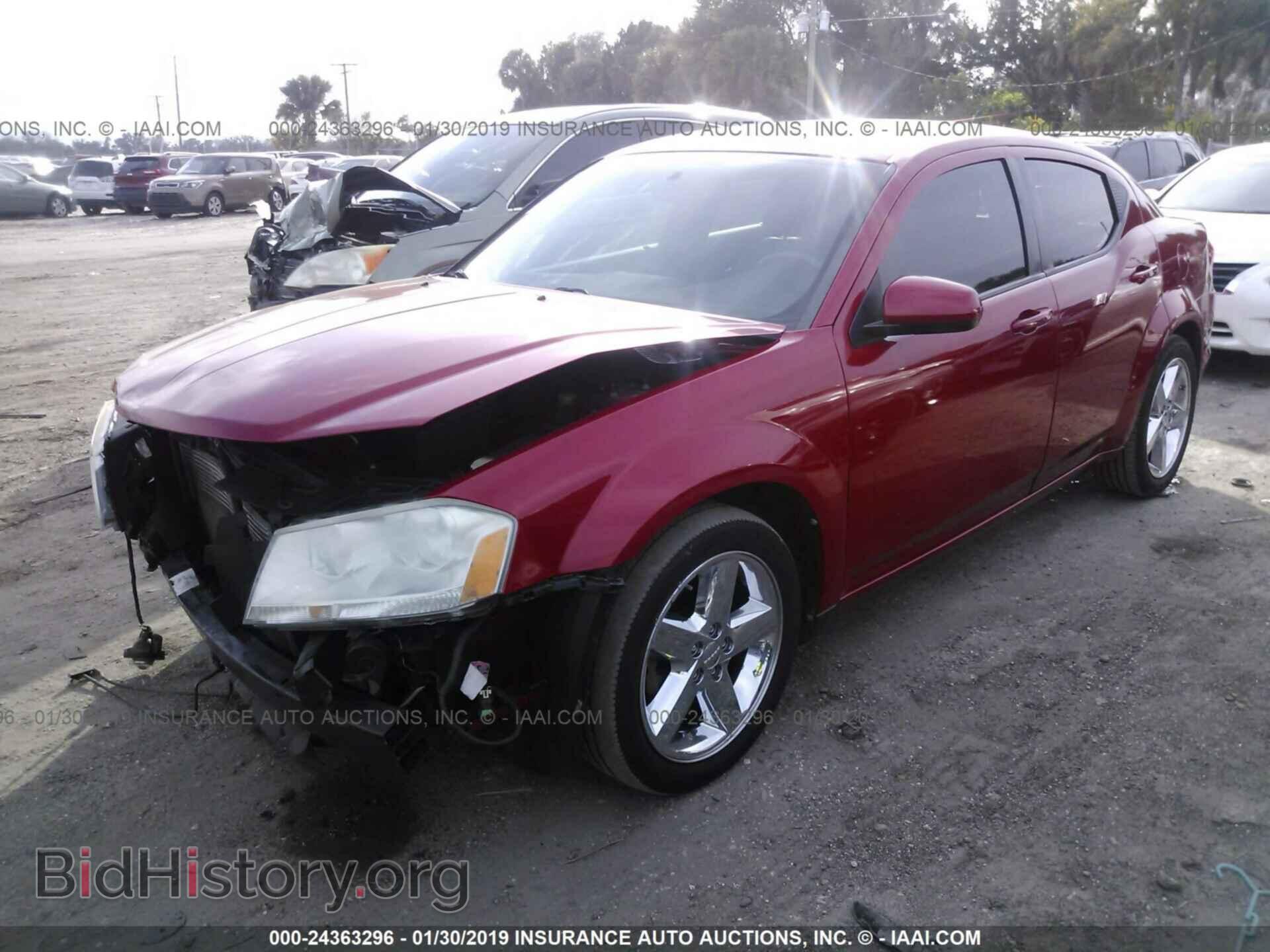 2011 DODGE AVENGER - VIN: 1B3BD2FG3BN512159 - Фото 2