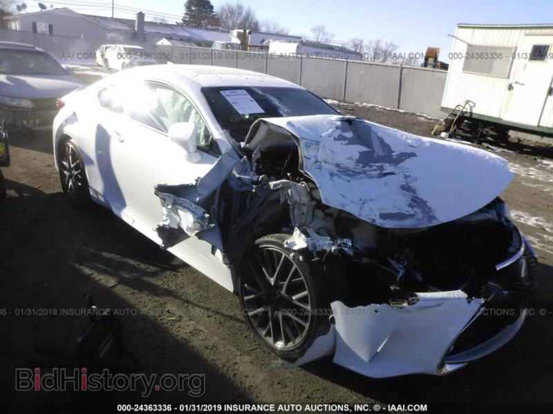 2015 Lexus RC 350 (VIN JTHHE5BC4F5005415) — photo 1 of 10, IAAI, damage: front end