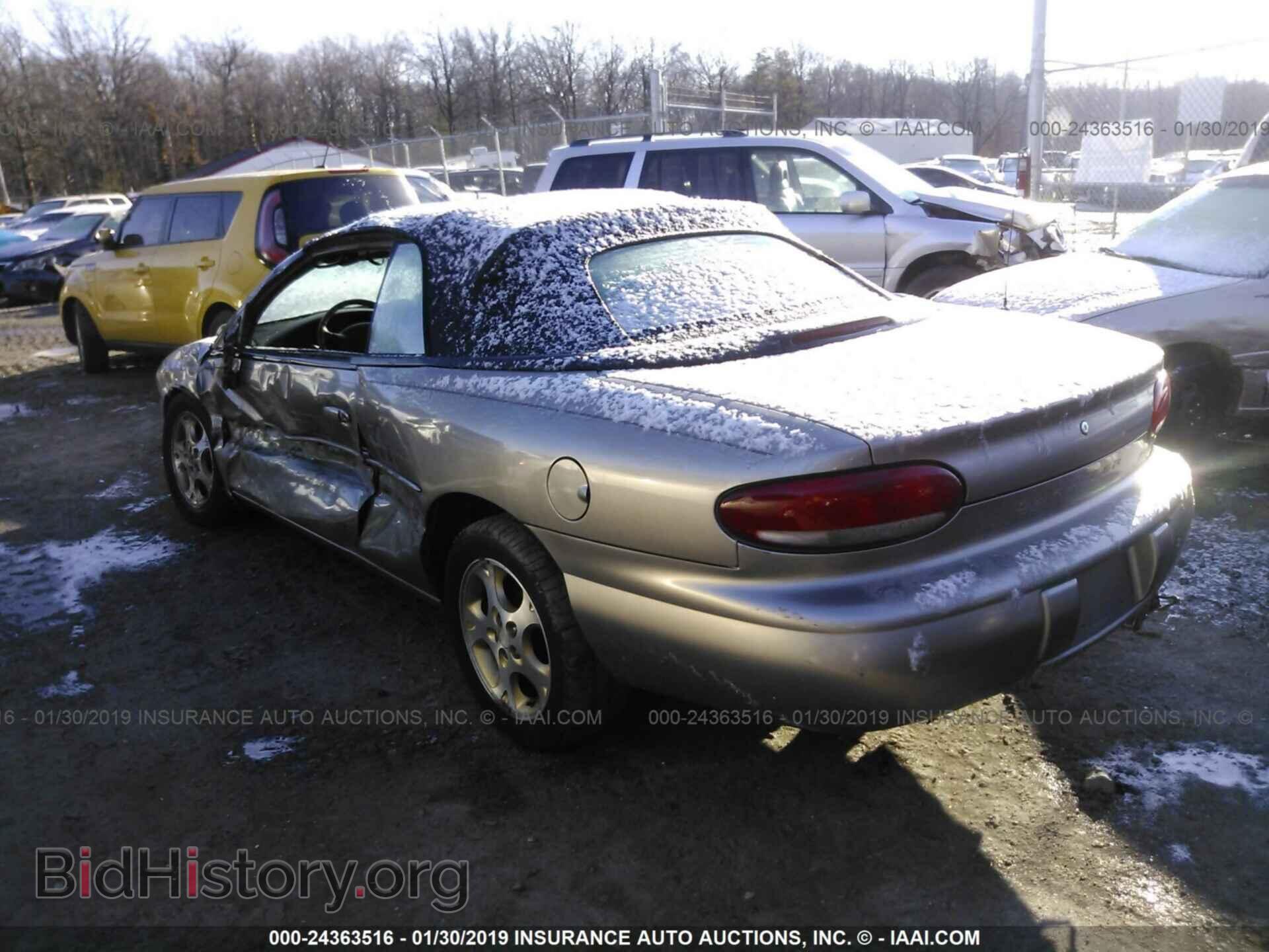 1999 CHRYSLER SEBRING - VIN: 3C3EL55H2XT610492 - Фото 3
