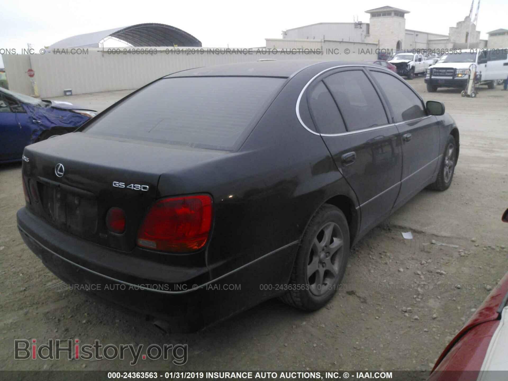 2002 LEXUS GS - VIN: JT8BL69S920008669 - Фото 4