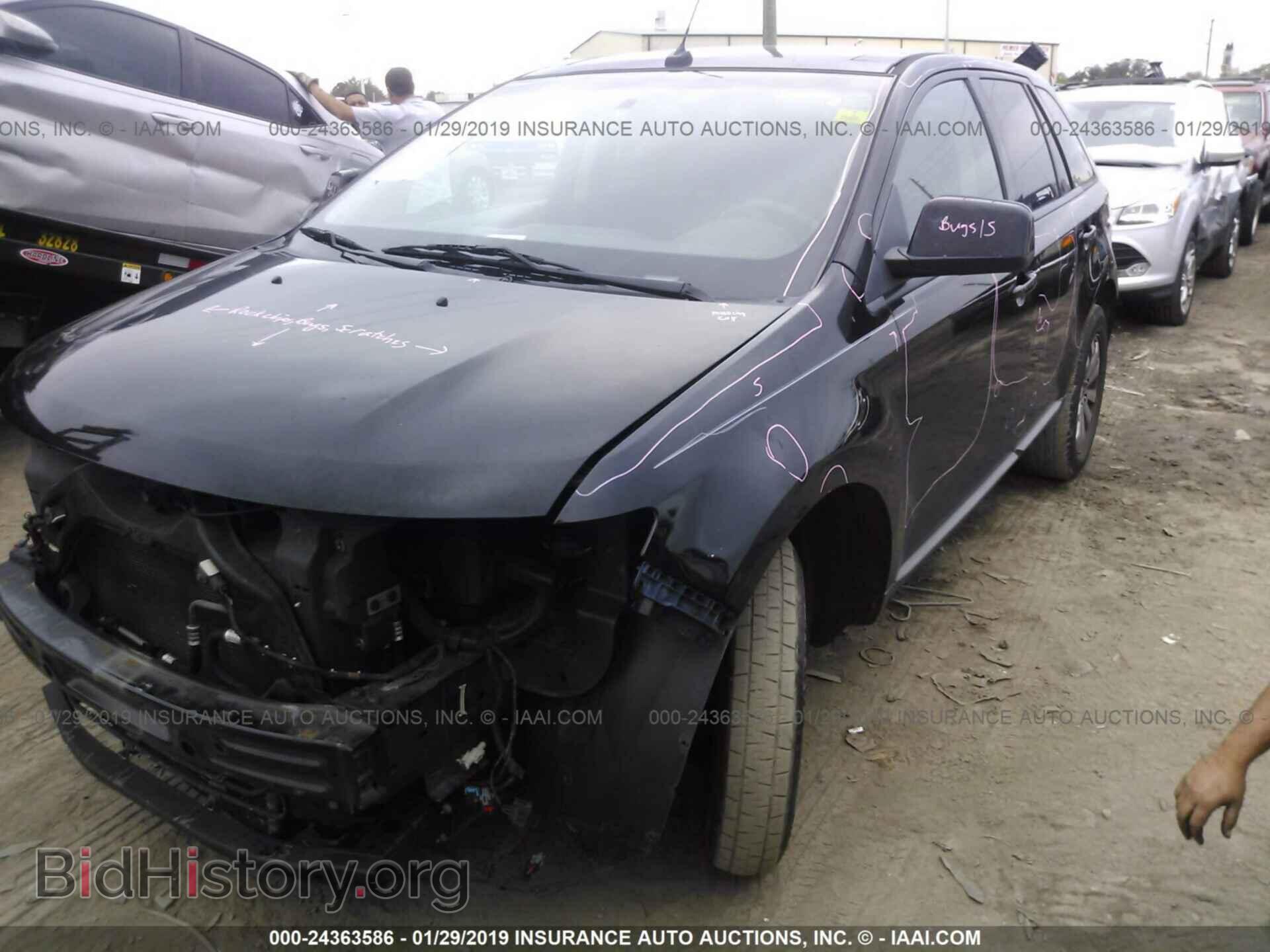 2007 FORD EDGE - VIN: 2FMDK38C87BB49501 - Фото 2