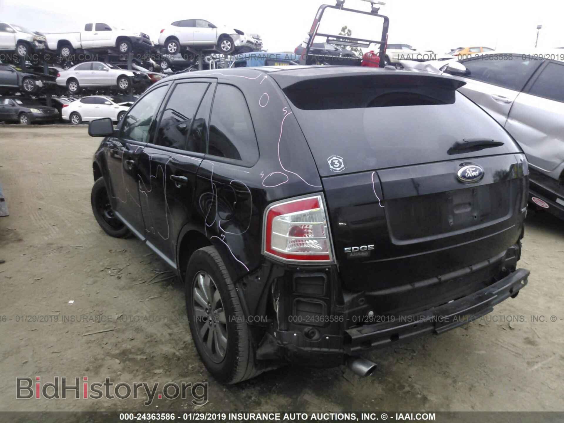 2007 FORD EDGE - VIN: 2FMDK38C87BB49501 - Фото 3