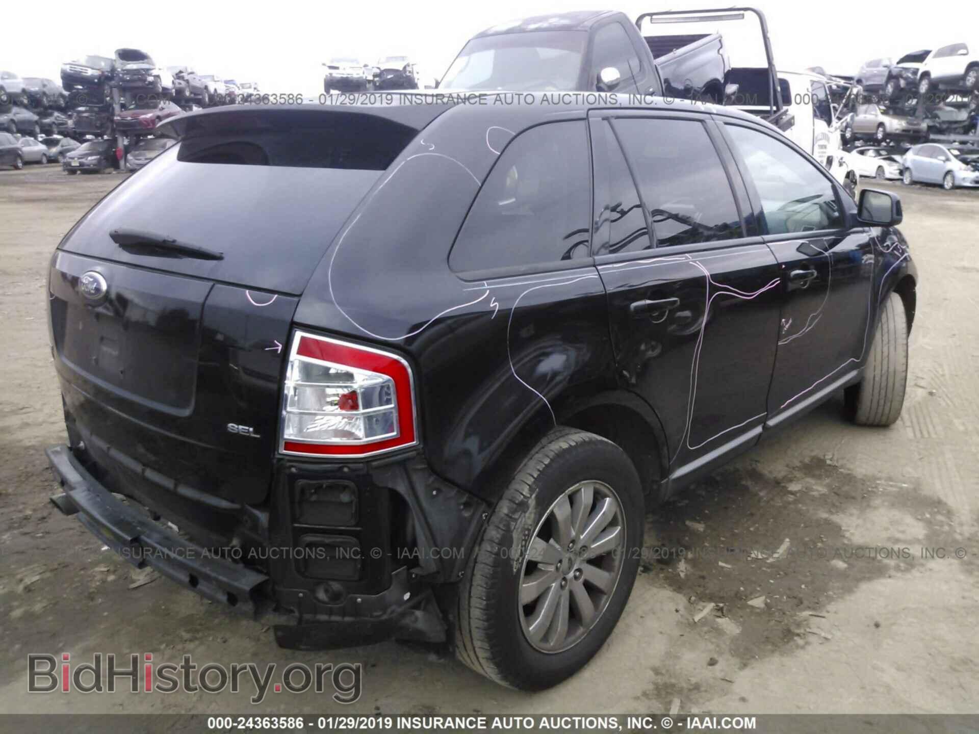 2007 FORD EDGE - VIN: 2FMDK38C87BB49501 - Фото 4