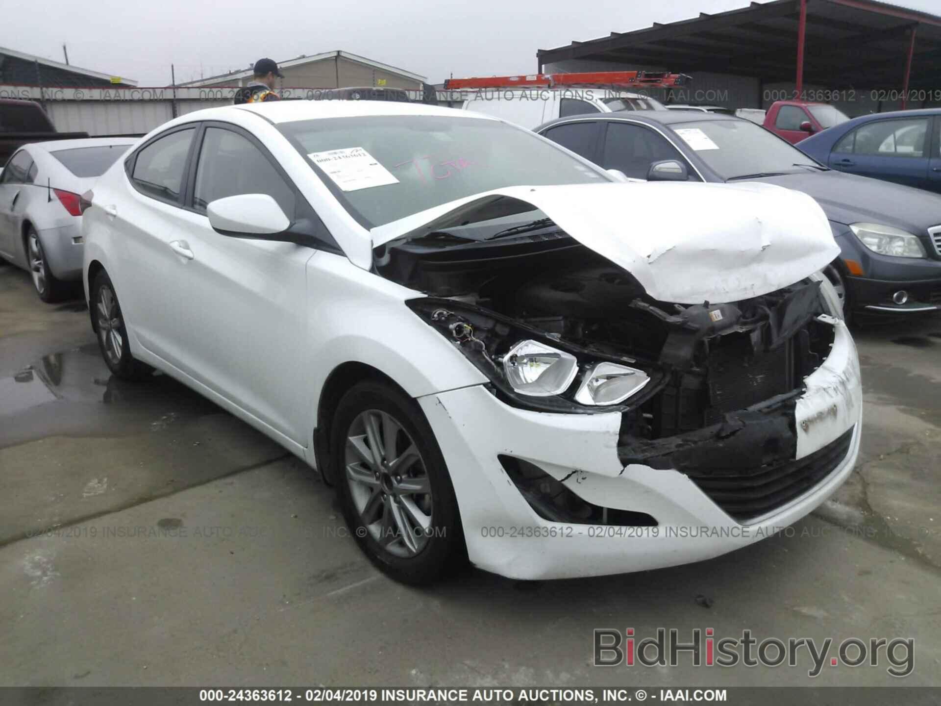 Фотография 5NPDH4AE5EH512942 - HYUNDAI ELANTRA 2014