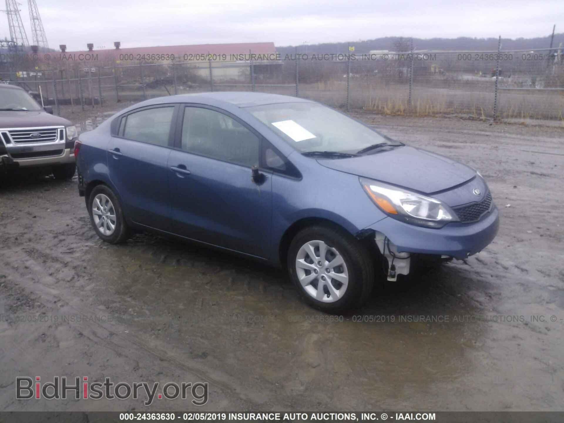 Фотография KNADM4A30G6699320 - KIA RIO 2016