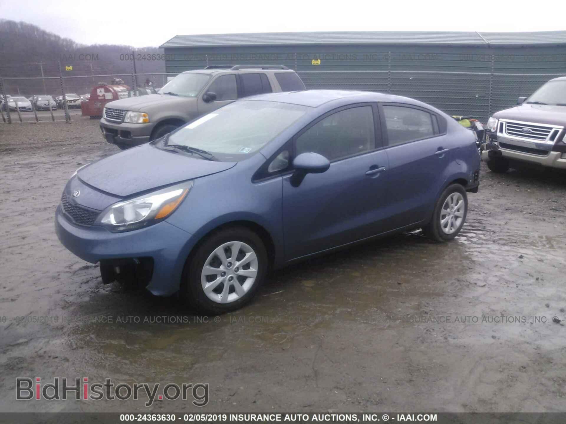 2016 KIA RIO - VIN: KNADM4A30G6699320 - Photo 2