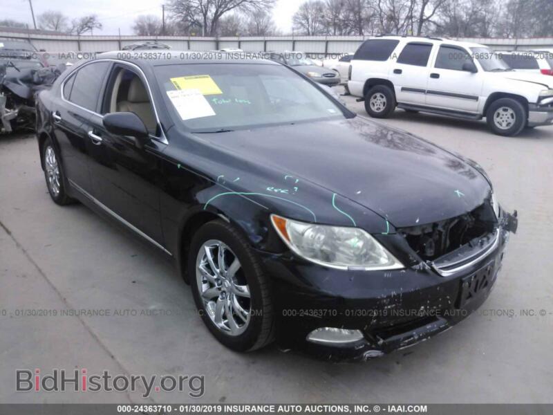 2008 Lexus LS 460 (VIN JTHBL46F185074088) — фото 1 из 10, IAAI, повреждение: передняя часть