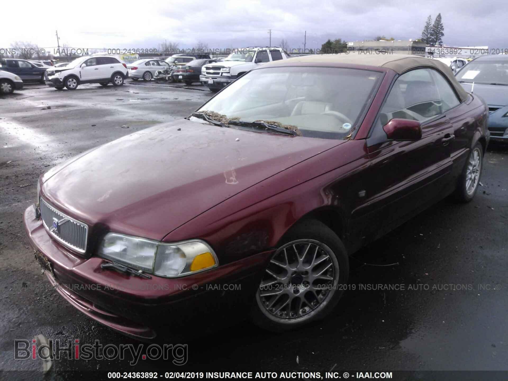 2000 VOLVO C70 - VIN: YV1NC56D1YJ012405 - Фото 2