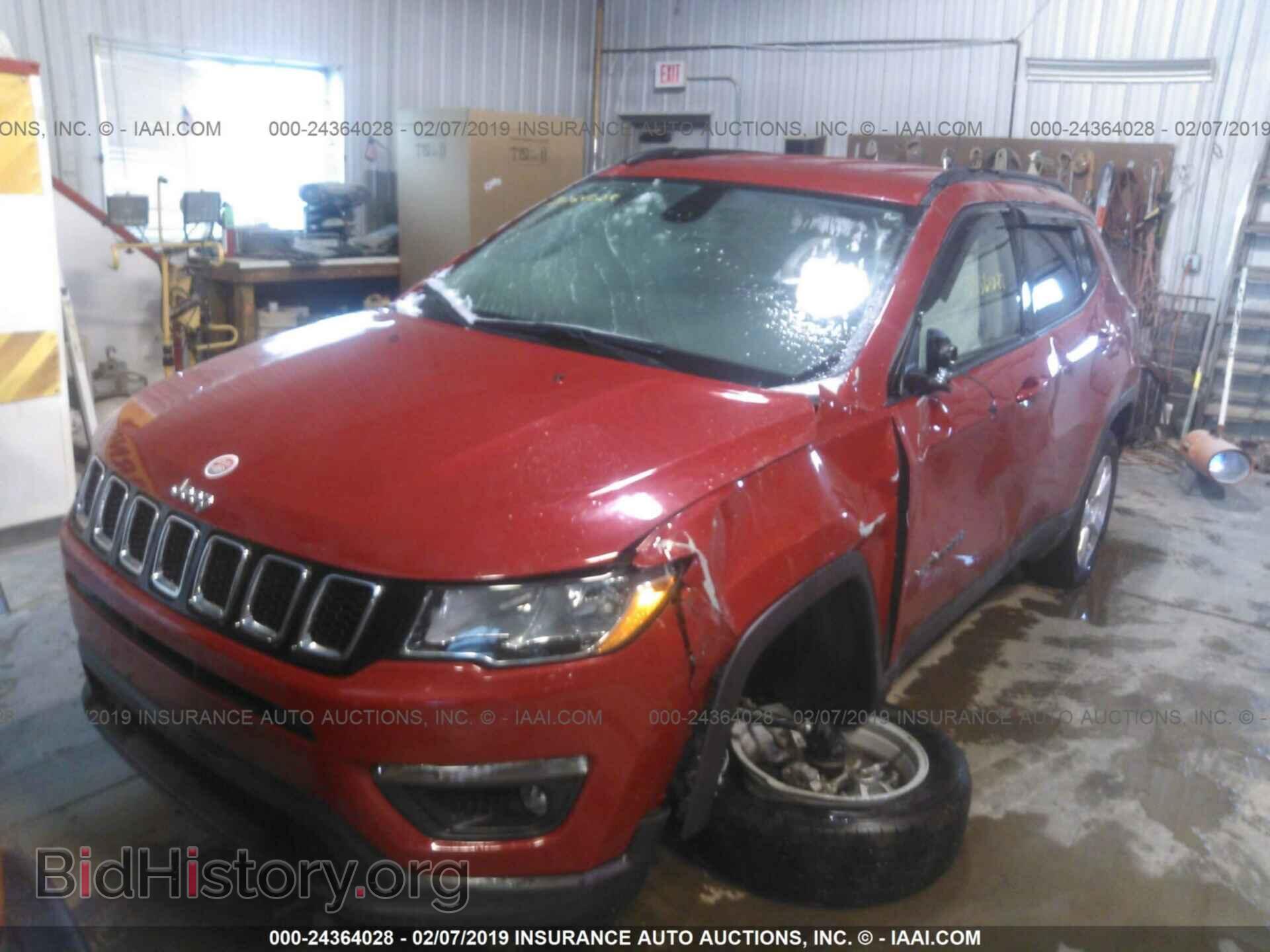2018 JEEP COMPASS - VIN: 3C4NJDBB3JT180734 - Фото 2