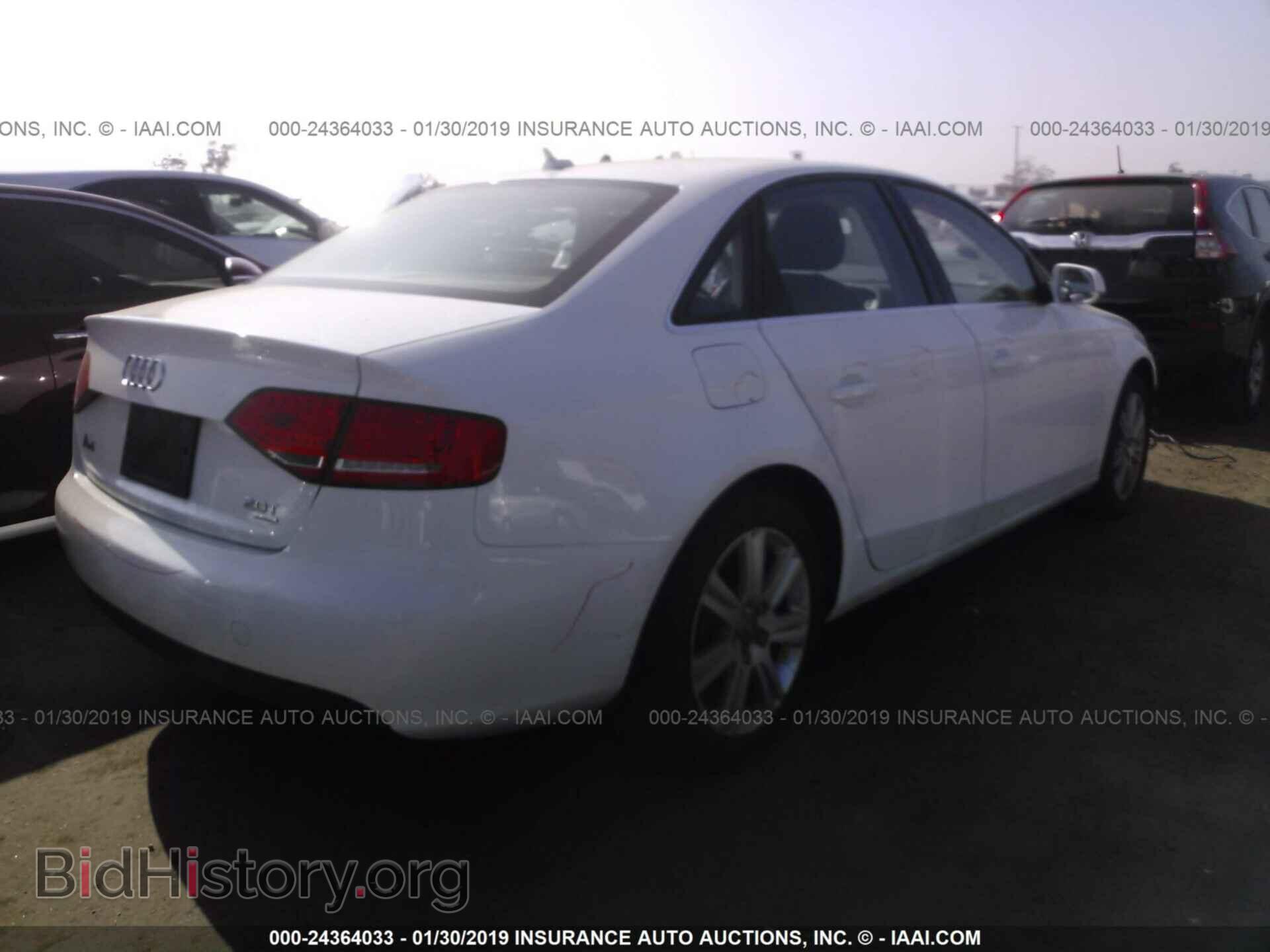 2012 AUDI A4 - VIN: WAUBFAFL2CN004179 - Photo 4