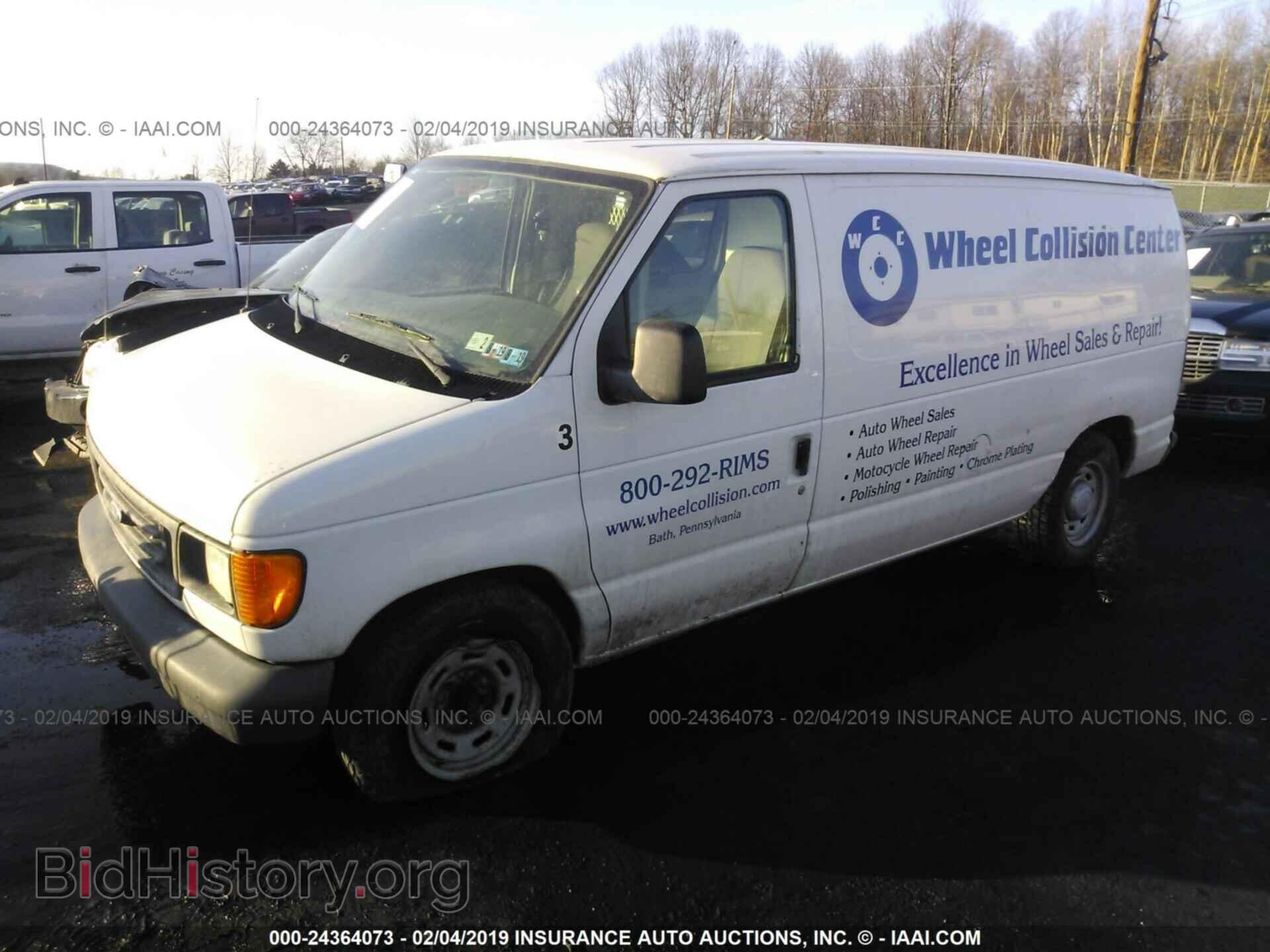 2006 FORD ECONOLINE - VIN: 1FTRE14W96HA87243 - Фото 2