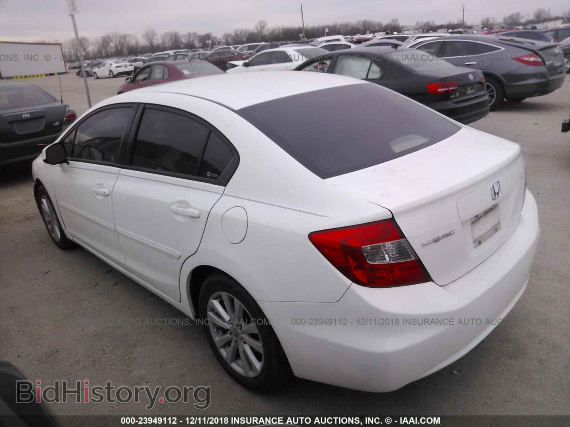 2012 HONDA CIVIC - VIN: 2HGFB2F87CH328496 - Фото 3