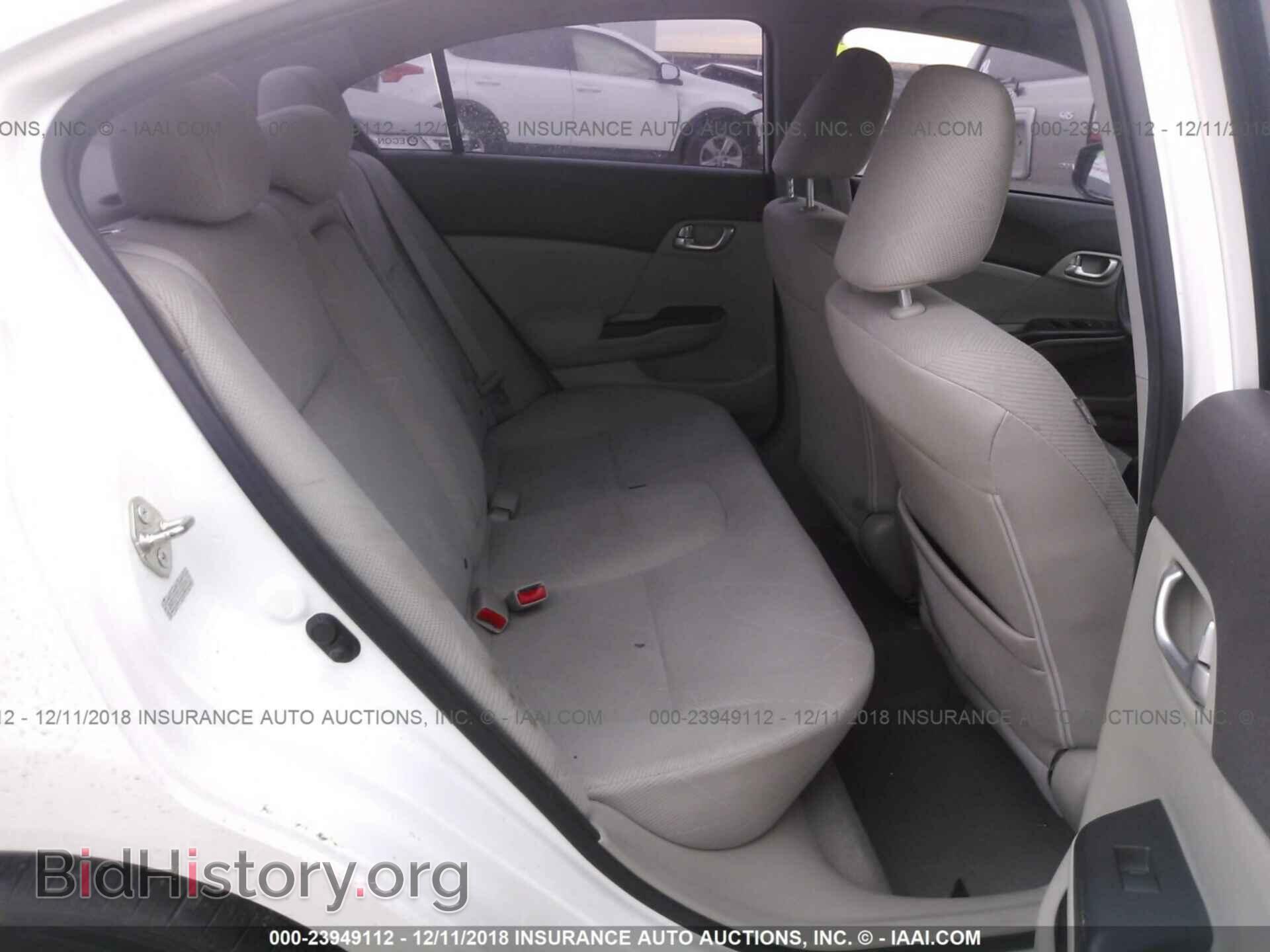 2012 HONDA CIVIC - VIN: 2HGFB2F87CH328496 - Фото 8