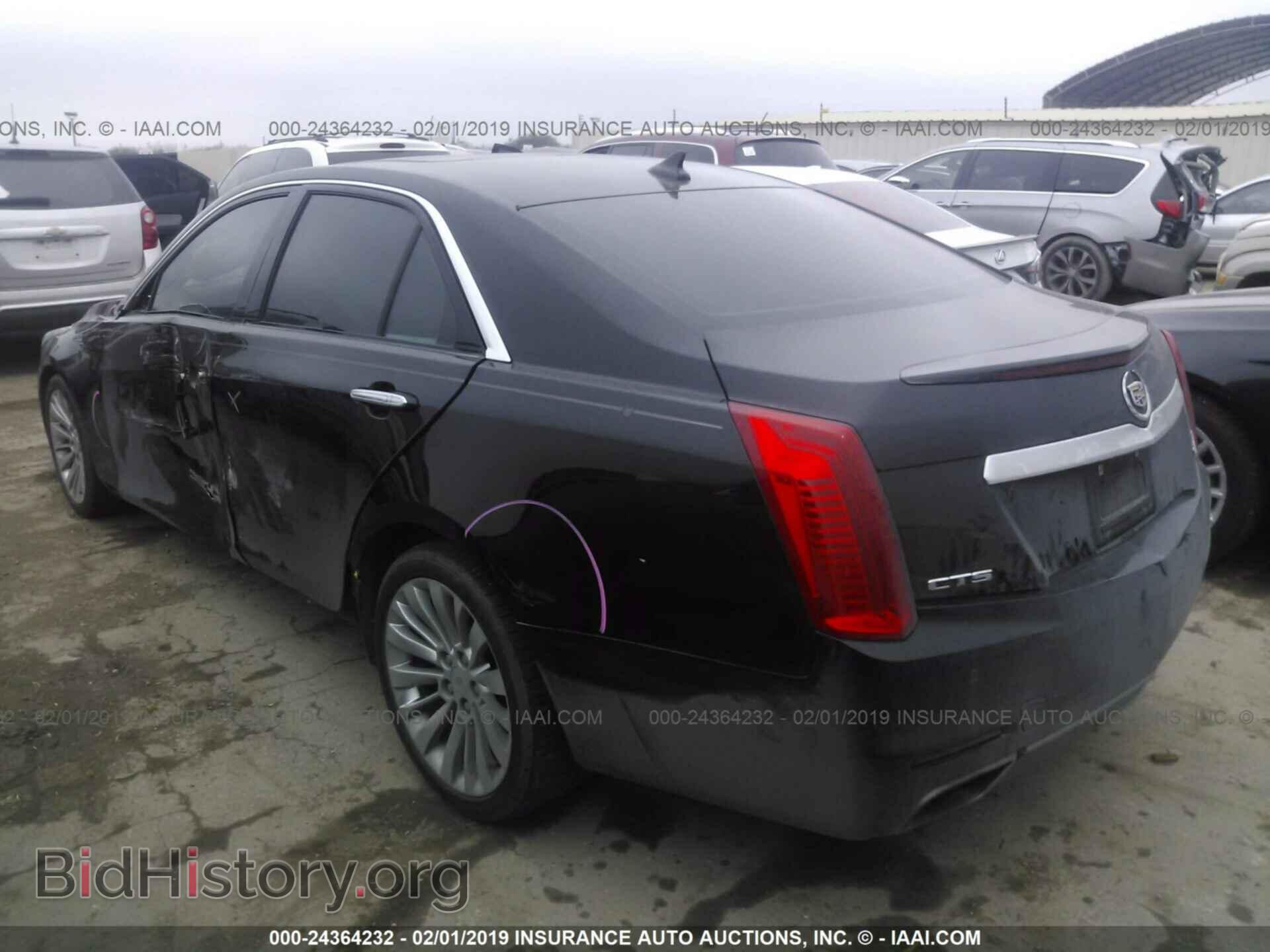 2014 CADILLAC CTS - VIN: 1G6AR5SX7E0196918 - Фото 3