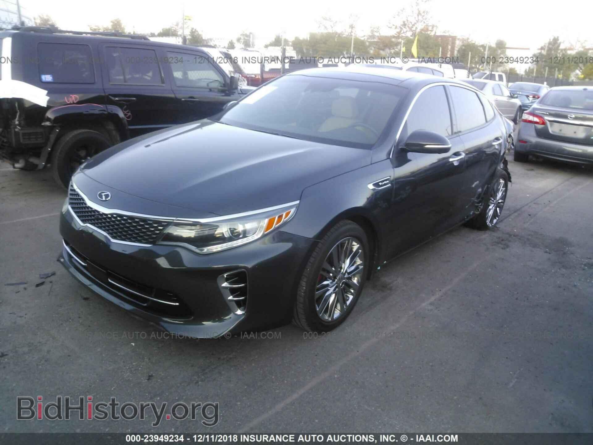 2016 KIA OPTIMA - VIN: 5XXGV4L23GG100946 - Photo 2