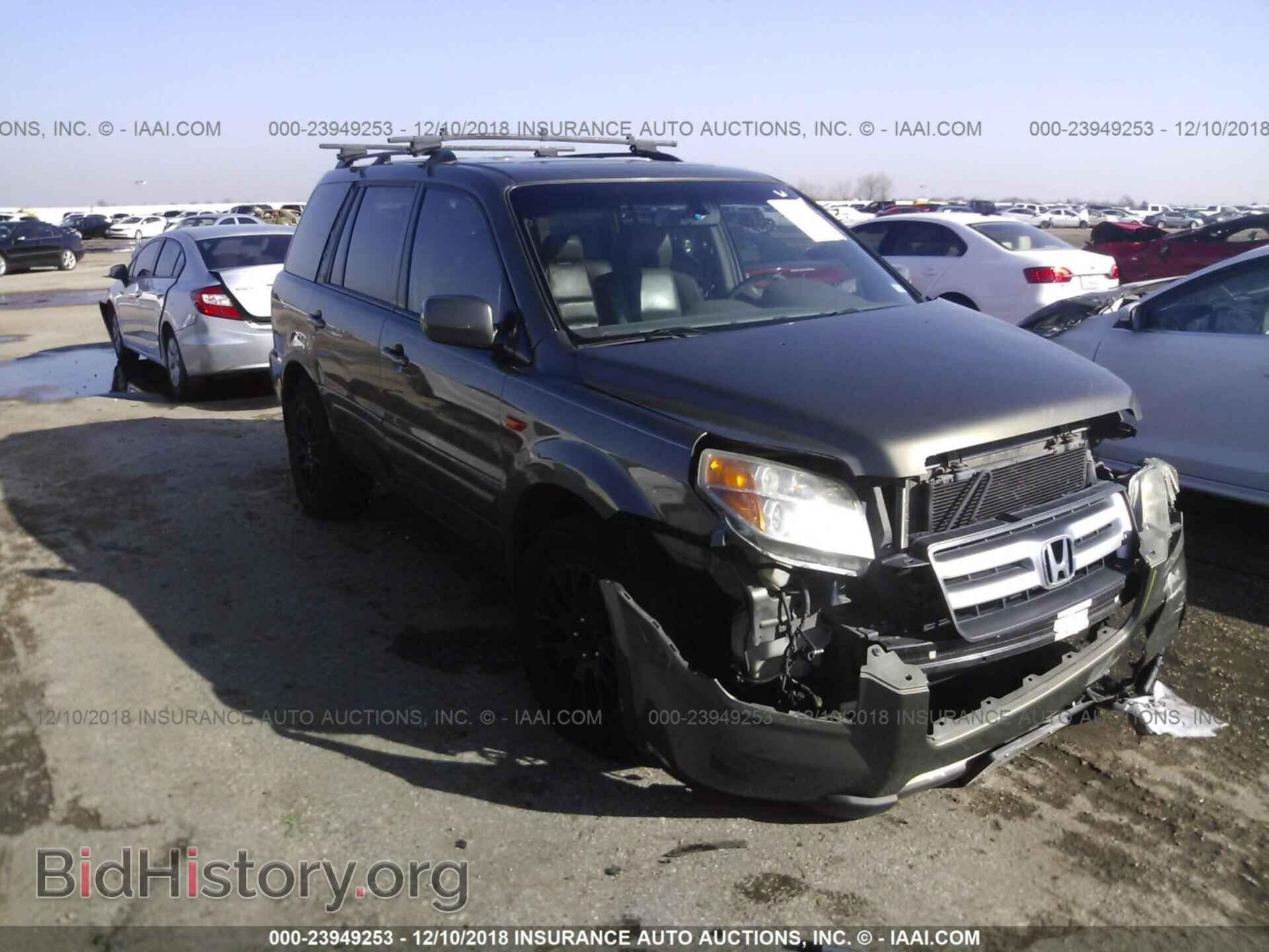 Фотография 5FNYF28556B010384 - HONDA PILOT 2006