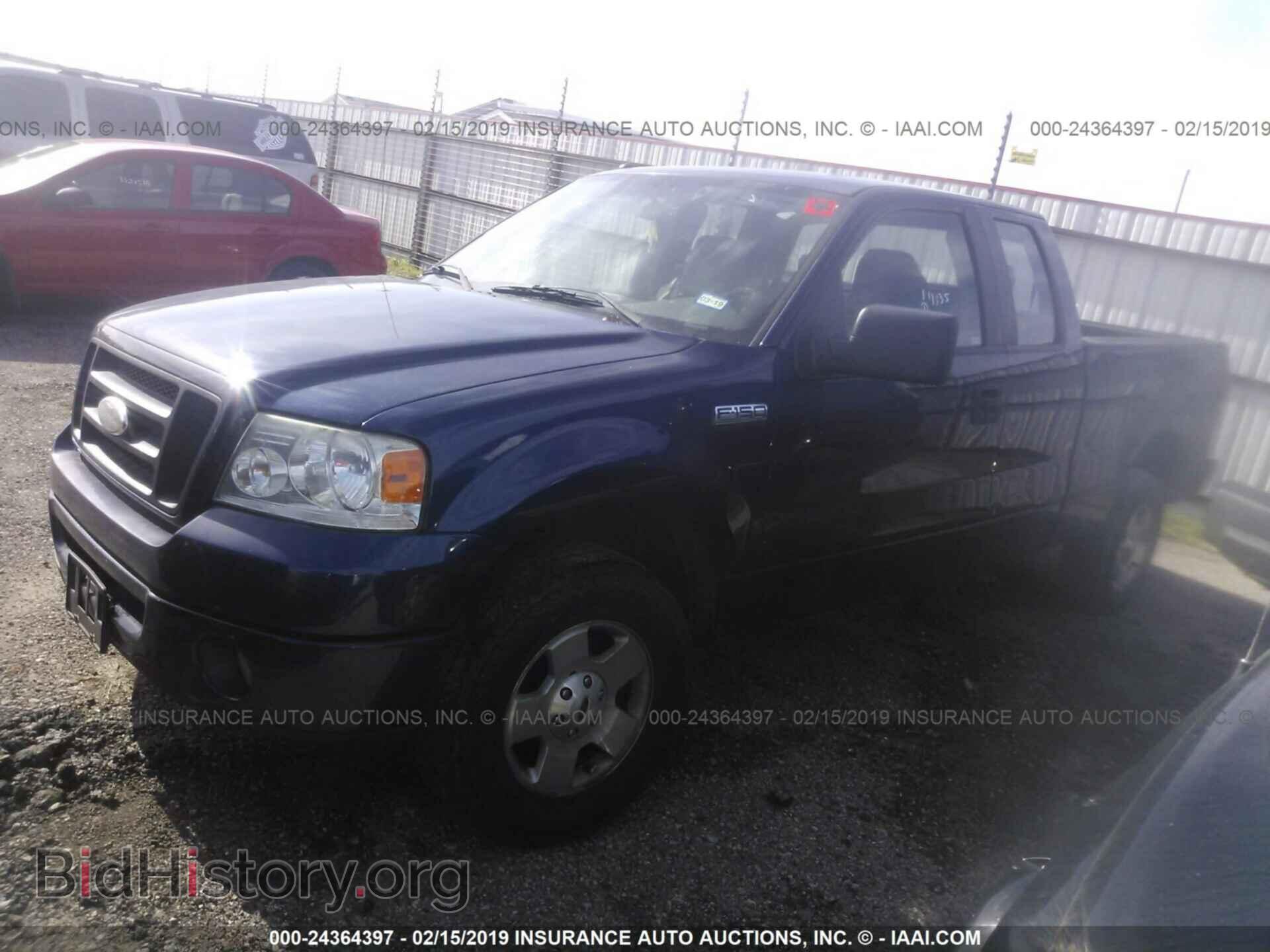2008 FORD F150 - VIN: 1FTRX12W58FA67051 - Фото 2