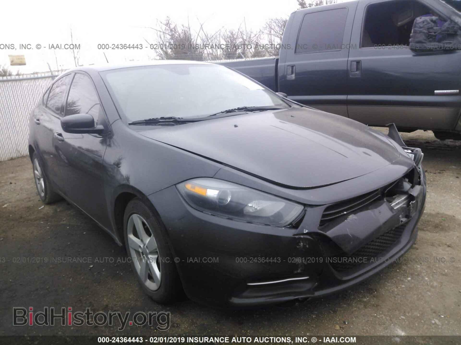 Фотография 1C3CDFBA1GD605324 - DODGE DART 2016