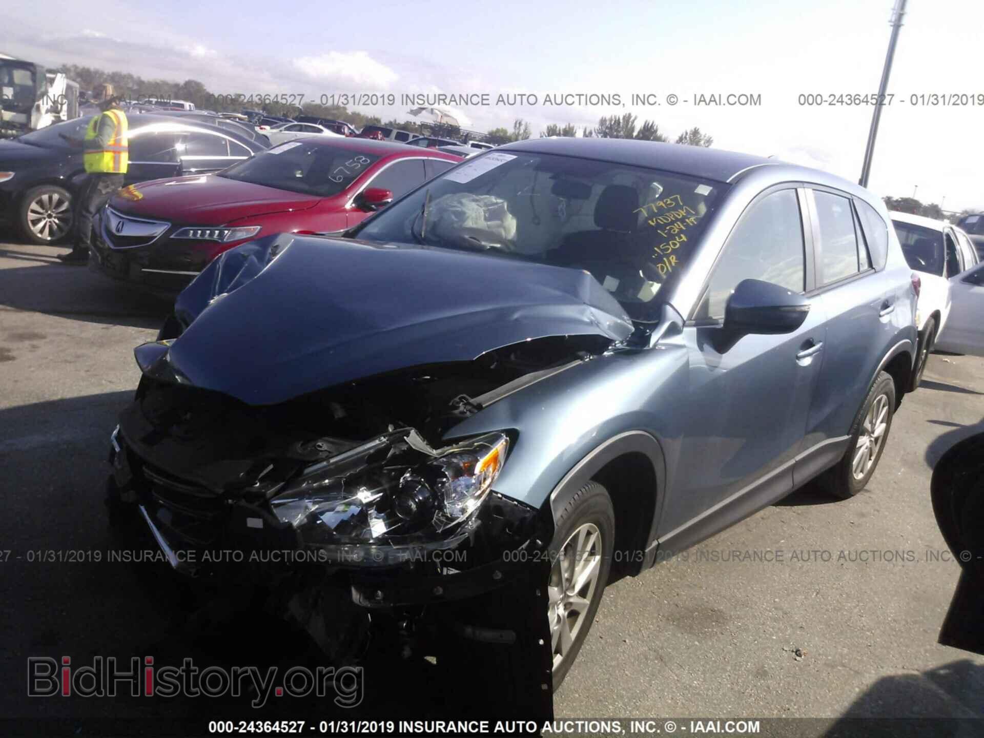 2016 MAZDA CX-5 - VIN: JM3KE2BY1G0721504 - Фото 2