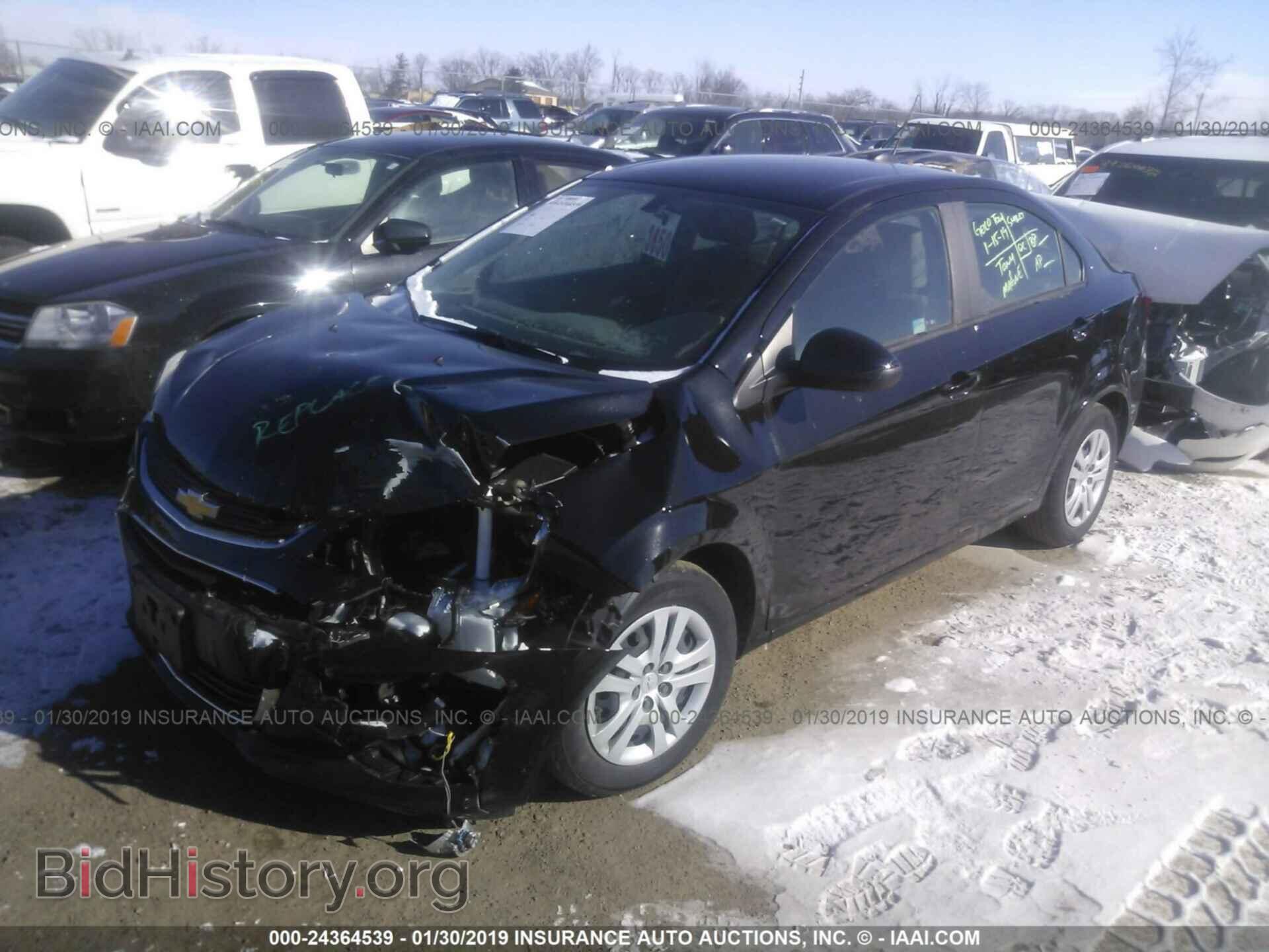 2017 CHEVROLET SONIC - VIN: 1G1JB5SH7H4166429 - Фото 2