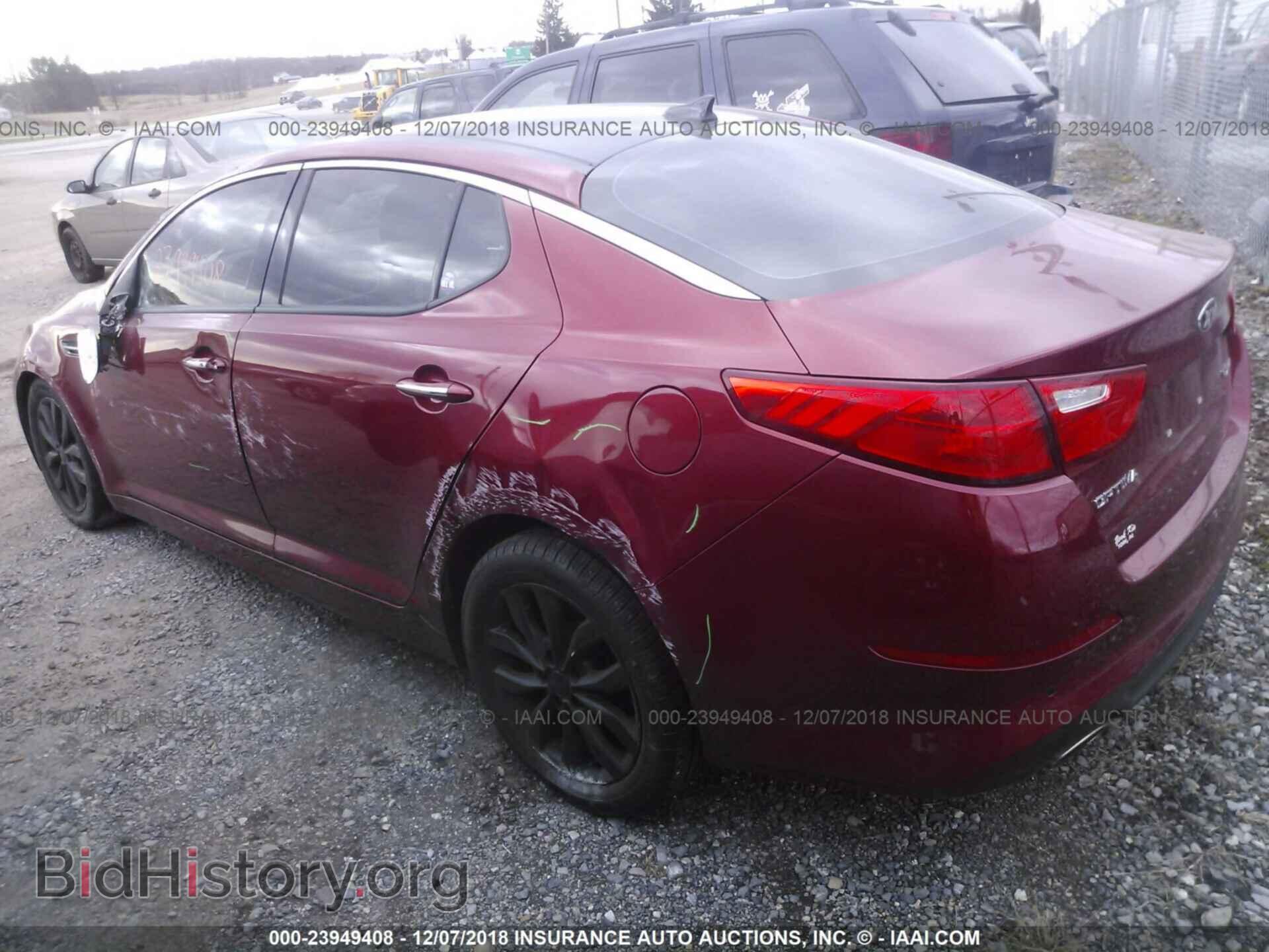2014 KIA OPTIMA - VIN: 5XXGN4A75EG314977 - Фото 3