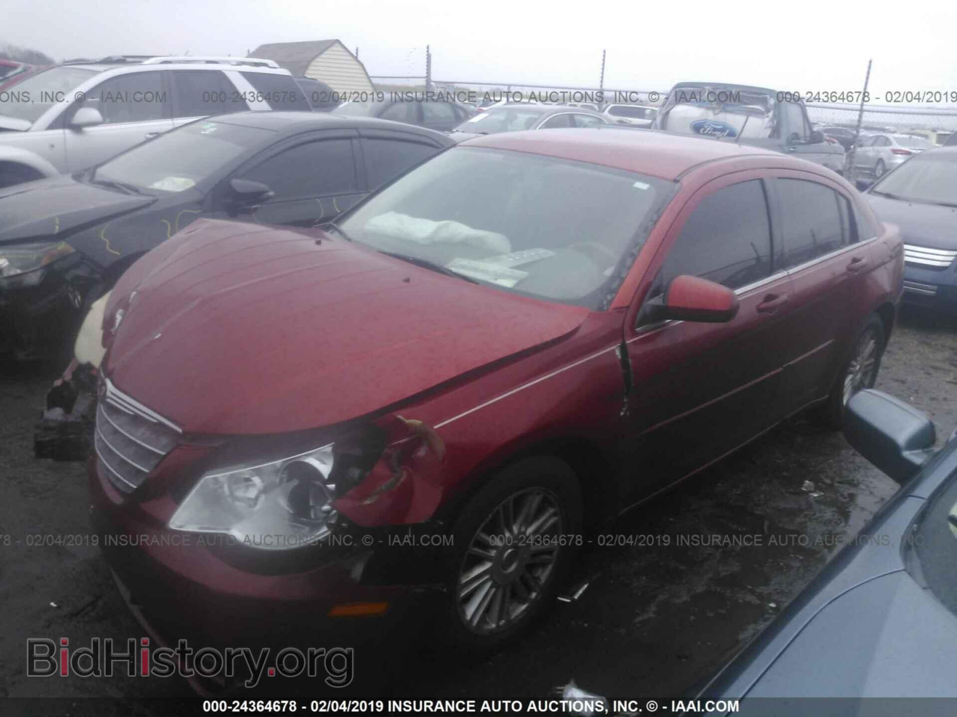 2007 CHRYSLER SEBRING - VIN: 1C3LC56K17N533132 - Фото 2